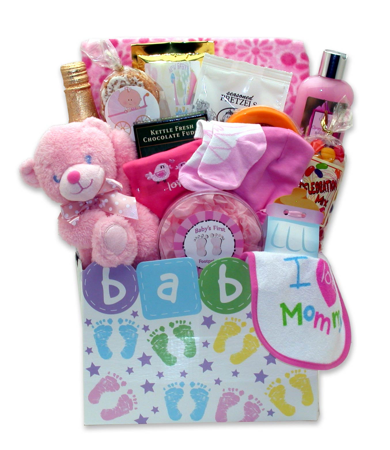 New Baby Celebration Gift Box - Pink