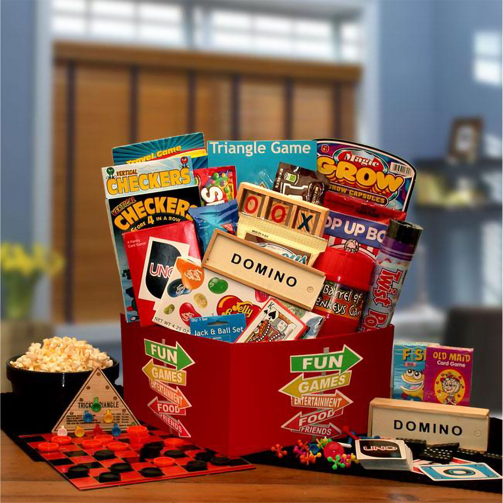 Gift Baskets More Fun & Games Gift Box