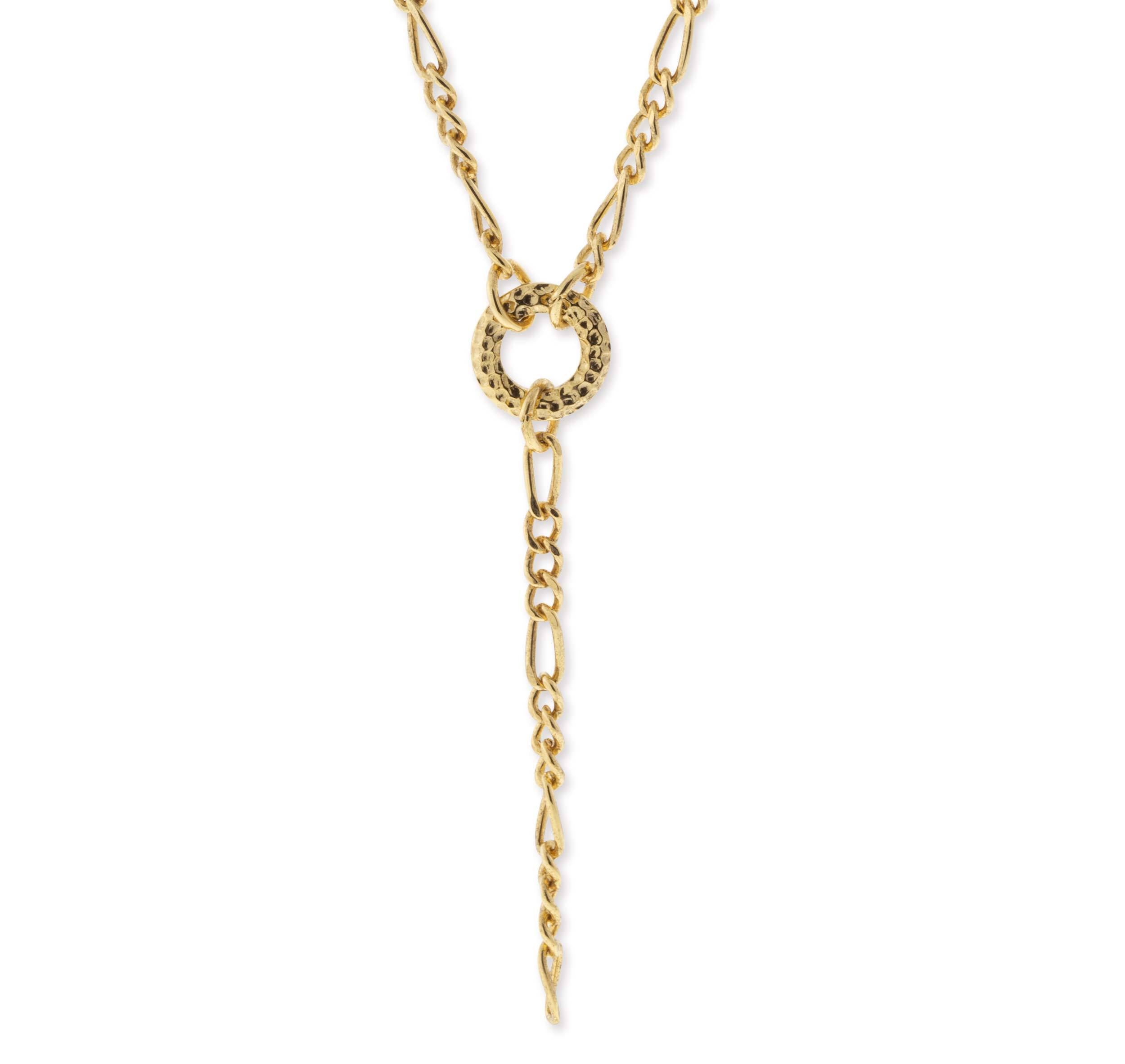 14K Gold Dipped Emptly Charm Necklace 20