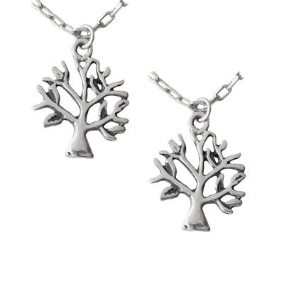 Pick Your Sentiment Necklace Set - Mom & Daughter Tree Of Life