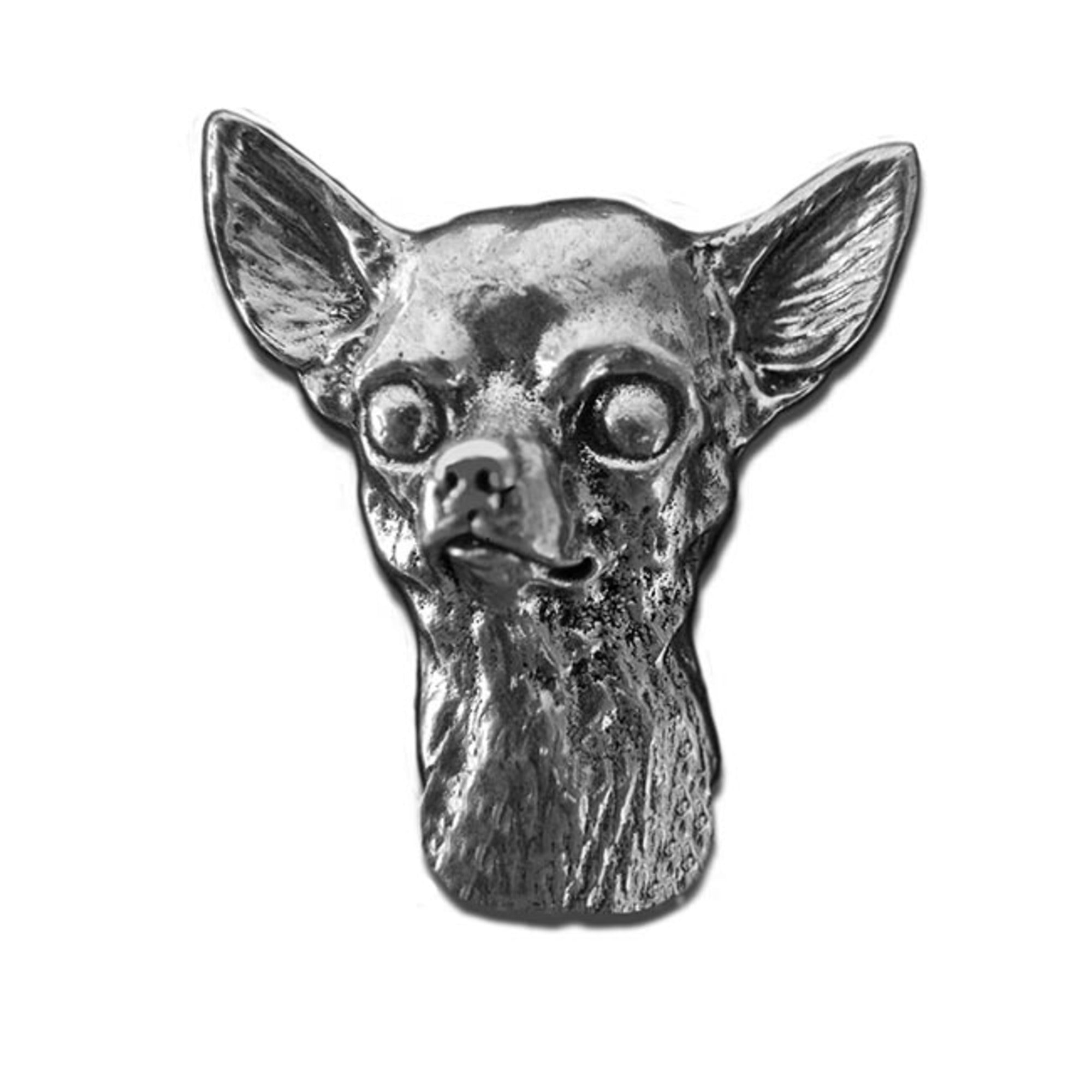 New-Spin Metal Casting Chihuahua Magnet