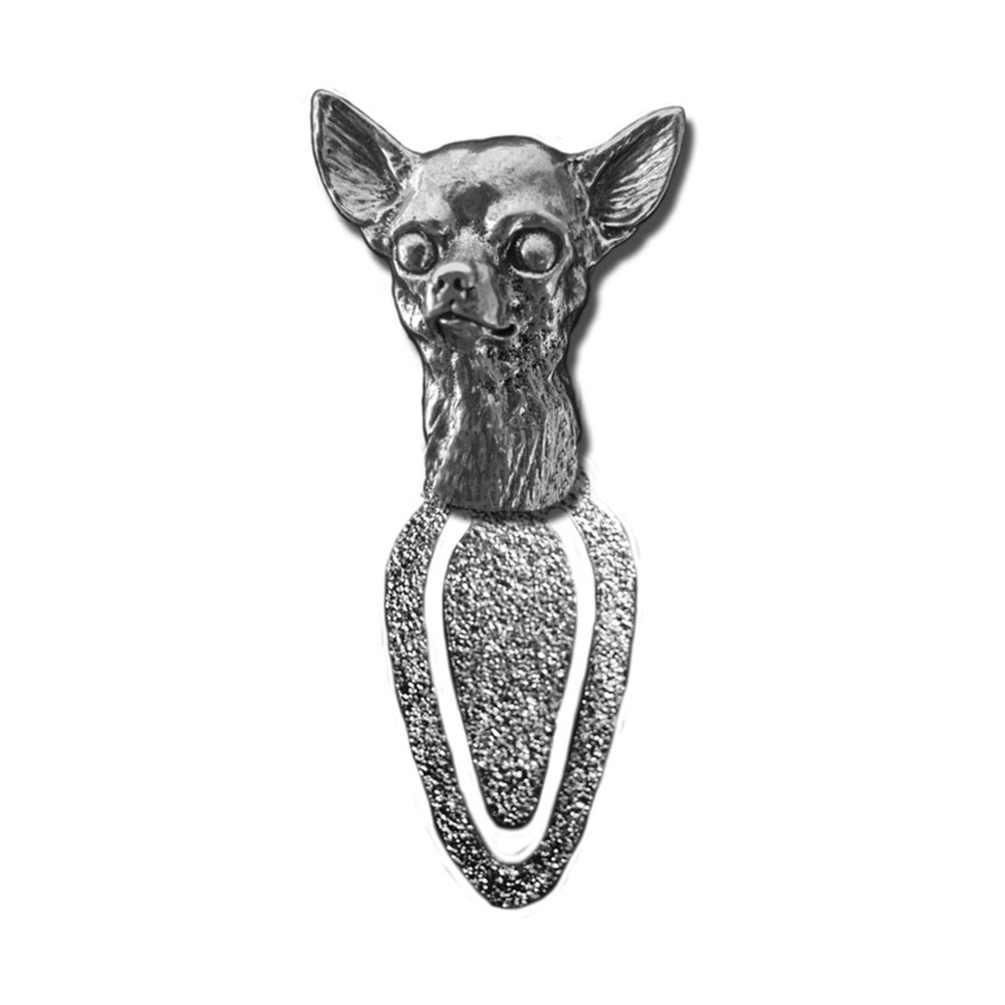 New-Spin Metal Casting Chihuahua Bookmark