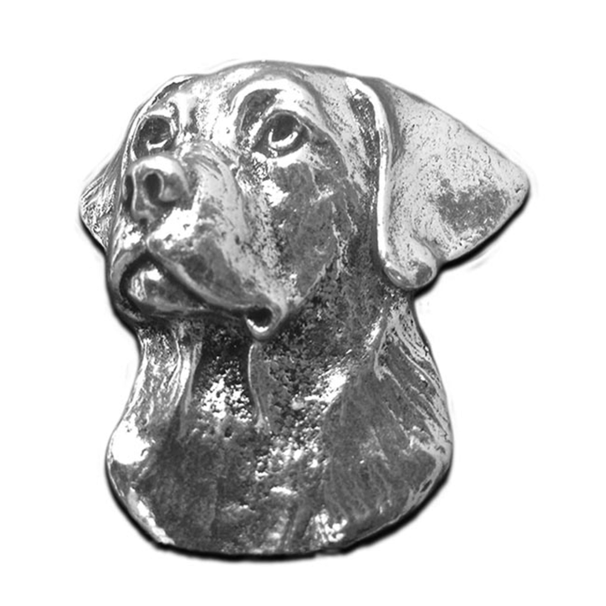 New-Spin Metal Casting Labrador Magnet