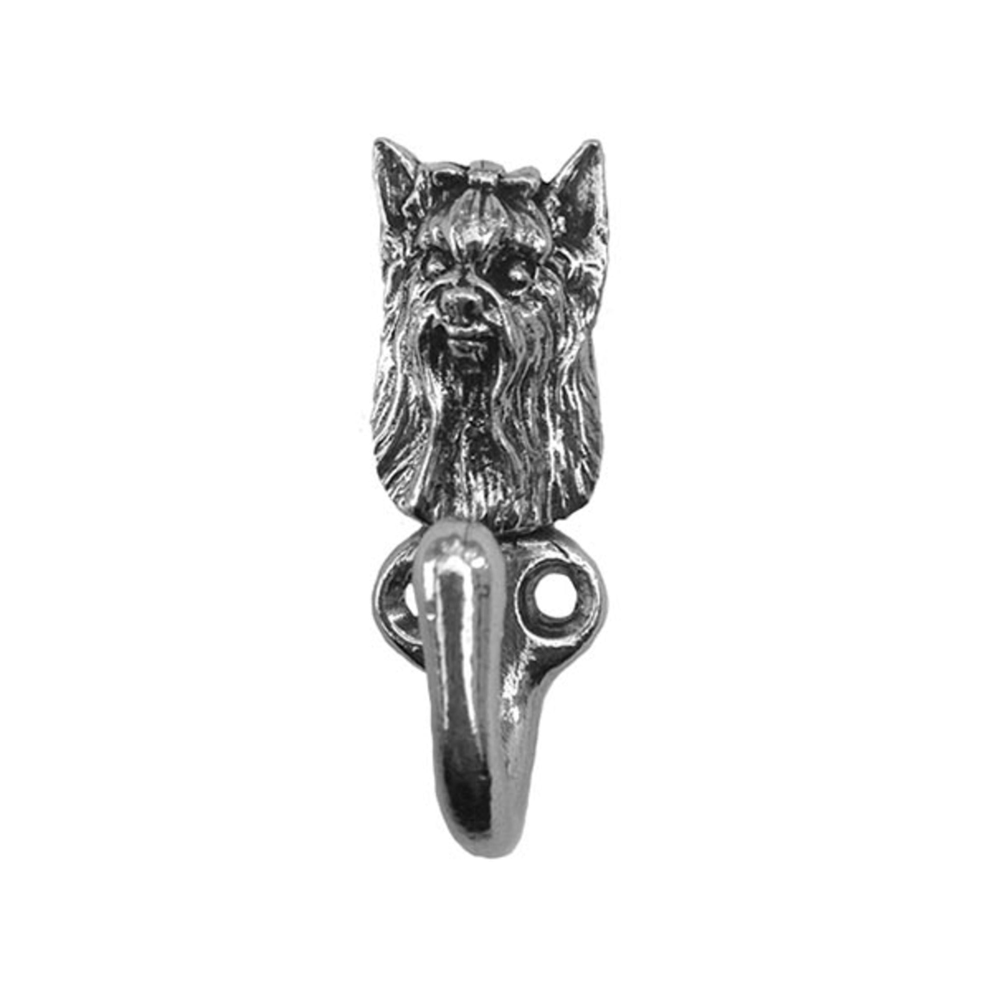 New-Spin Metal Casting Yorkie Leash Hook