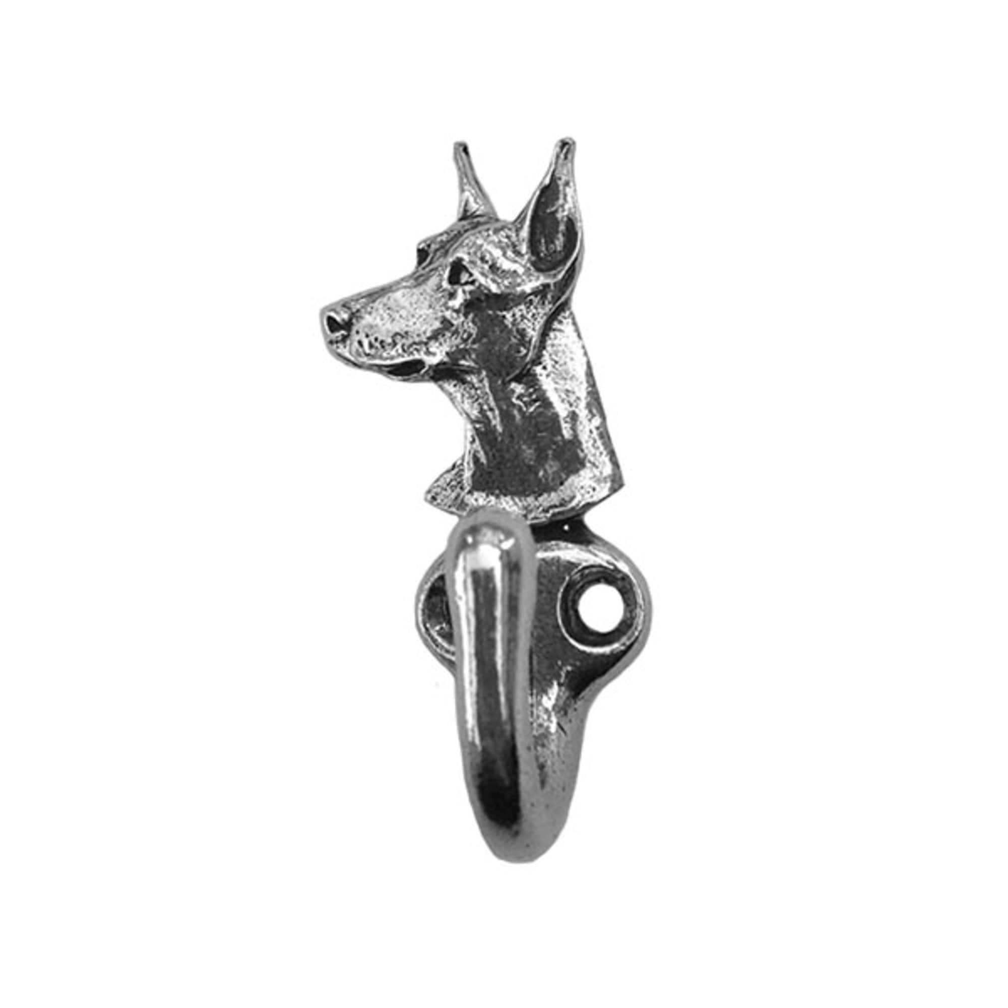 New-Spin Metal Casting Doberman Leash Hook