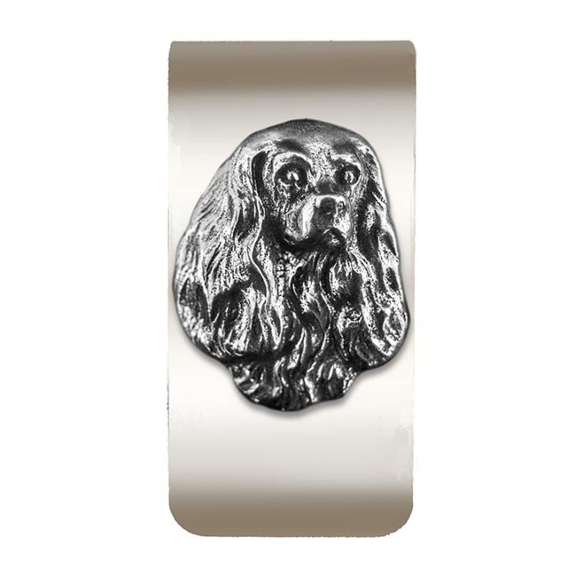 New-Spin Metal Casting Cavalier Money Clip