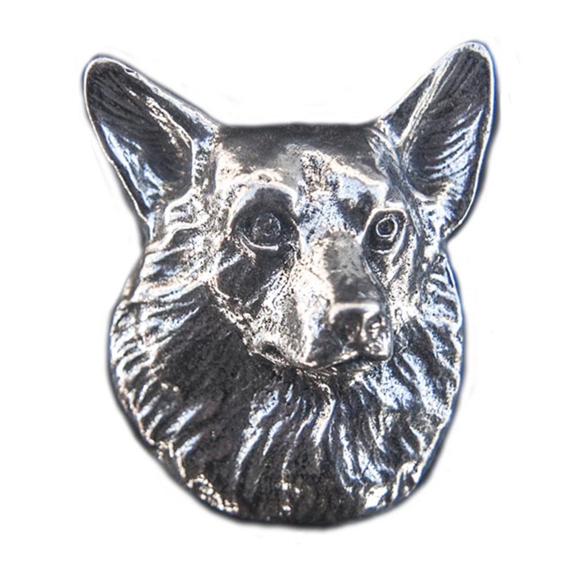 New-Spin Metal Casting Corgi Pewter Magnet