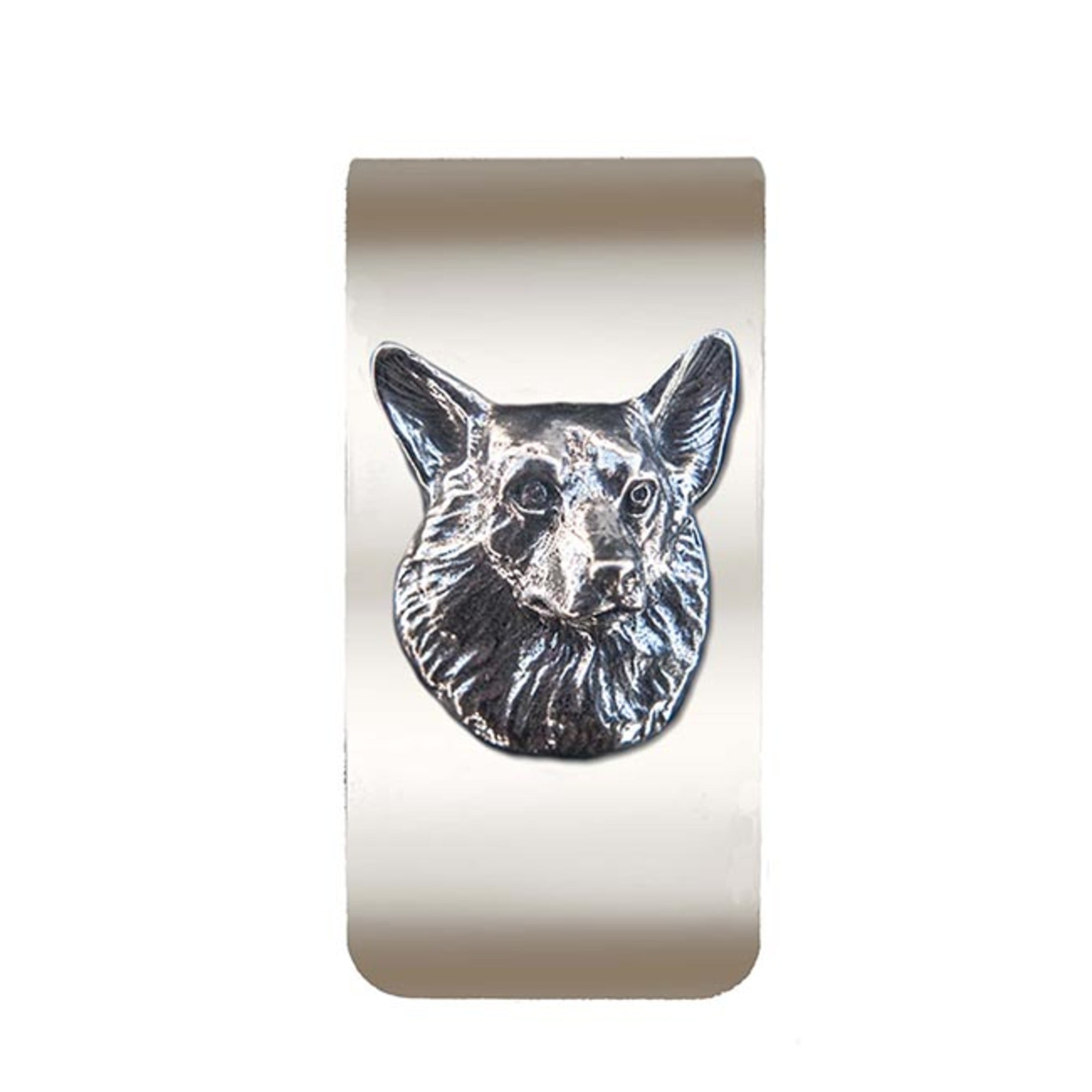 New-Spin Metal Casting Corgi Money Clip