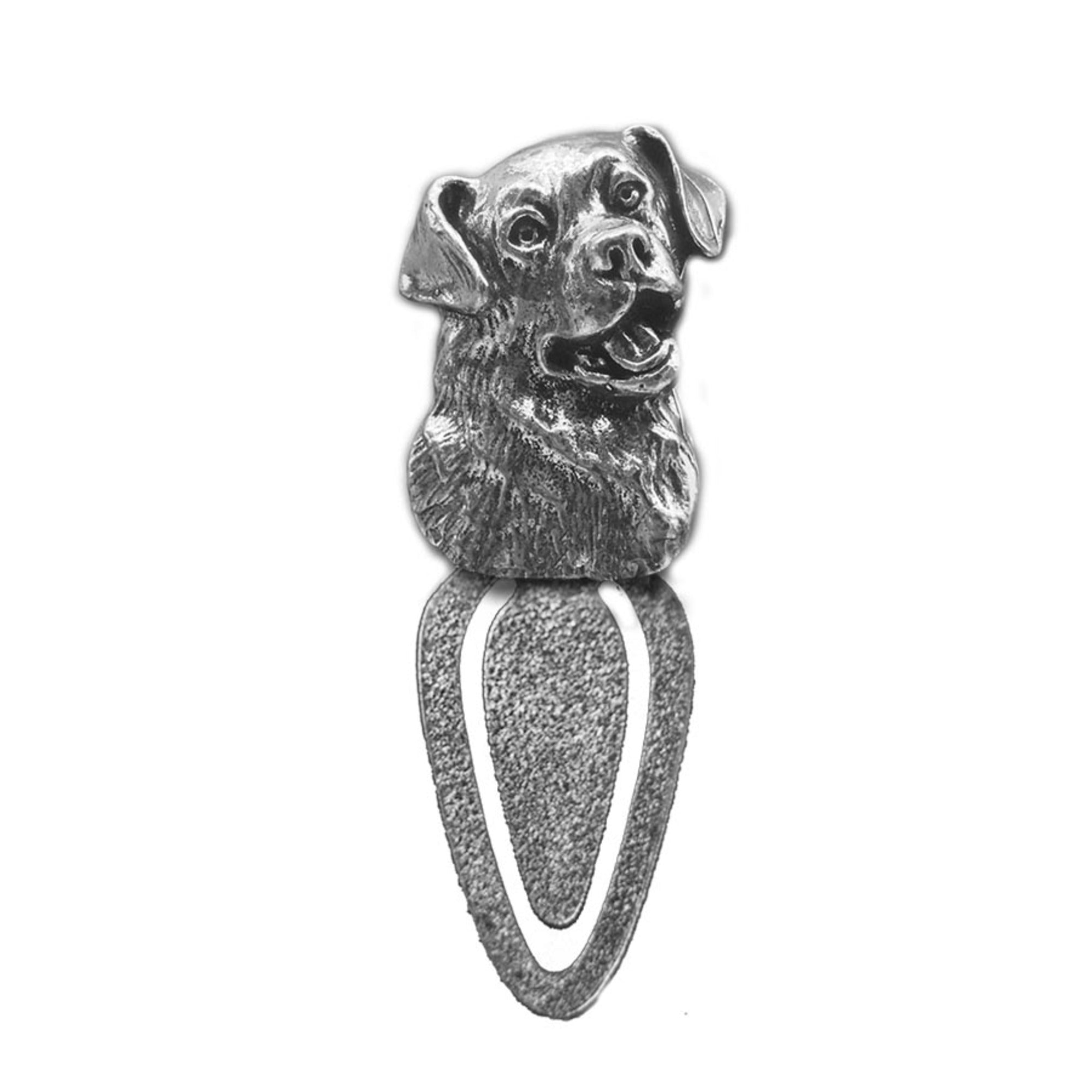 New-Spin Metal Casting Rottweiler Bookmark
