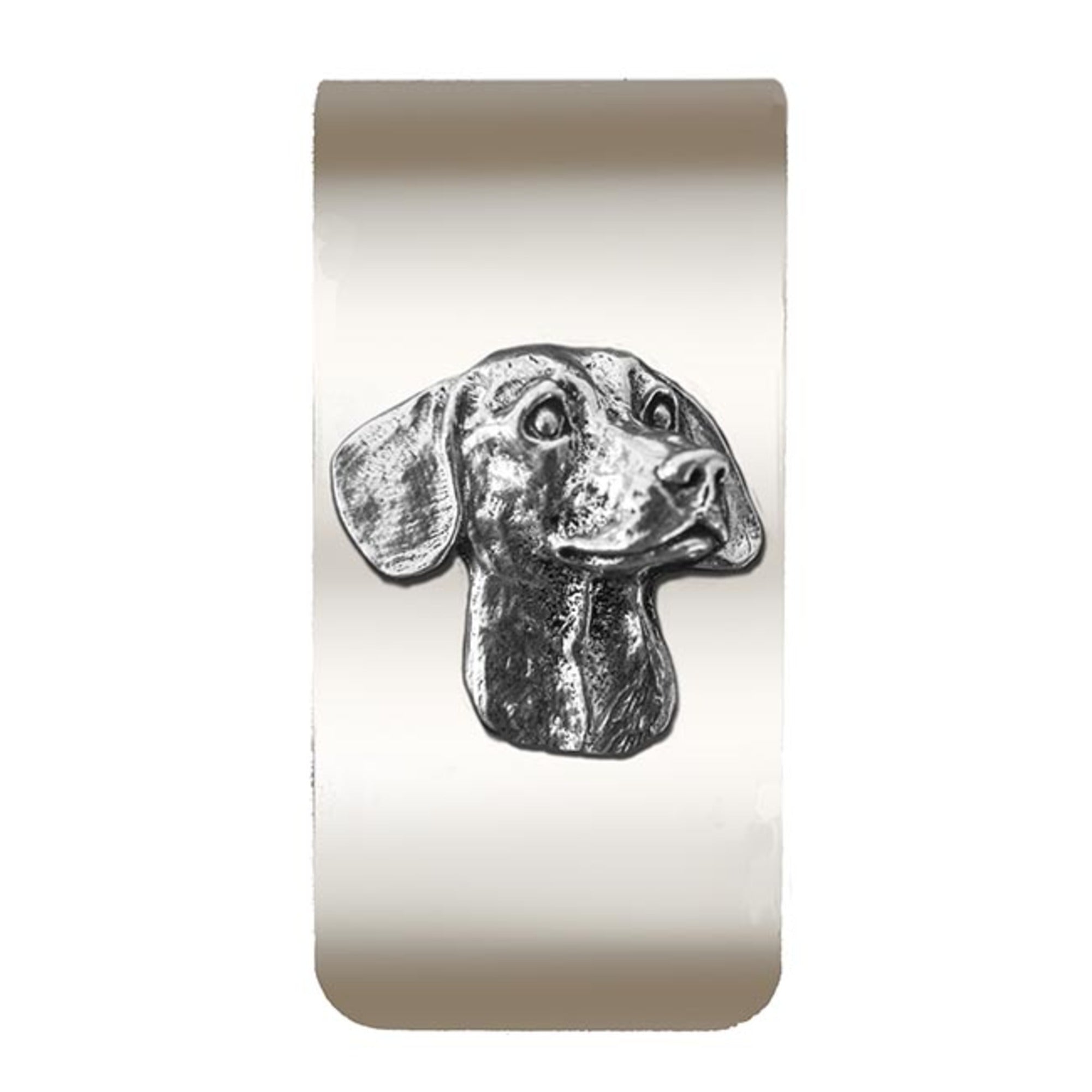 New-Spin Metal Casting Dachshund Money Clip