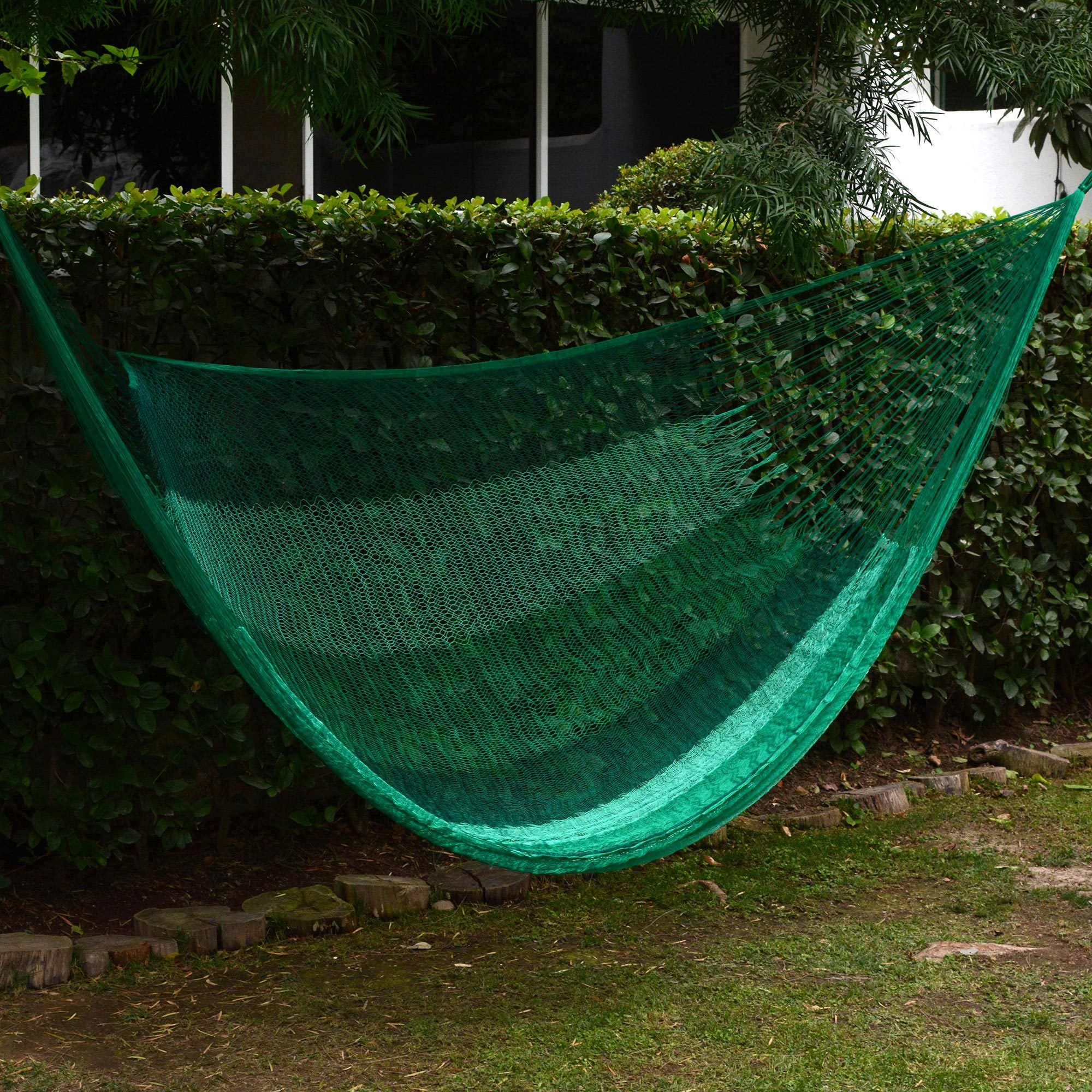 NOVICA Caribbean Dream Hand Woven Nylon Hammock