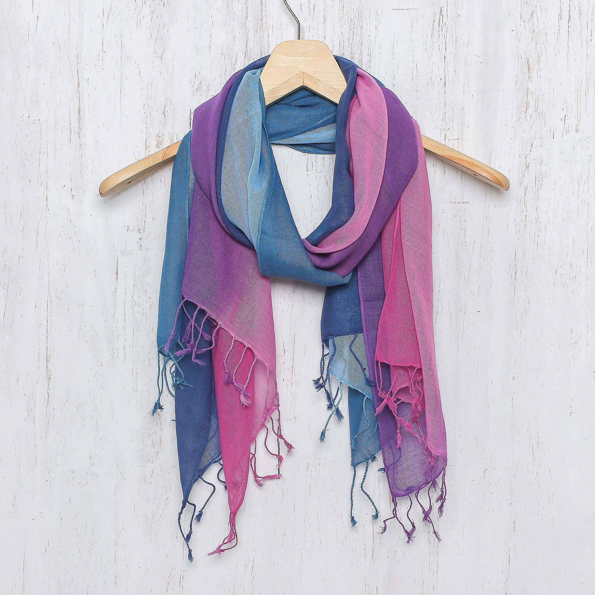 lightweight cotton scarf