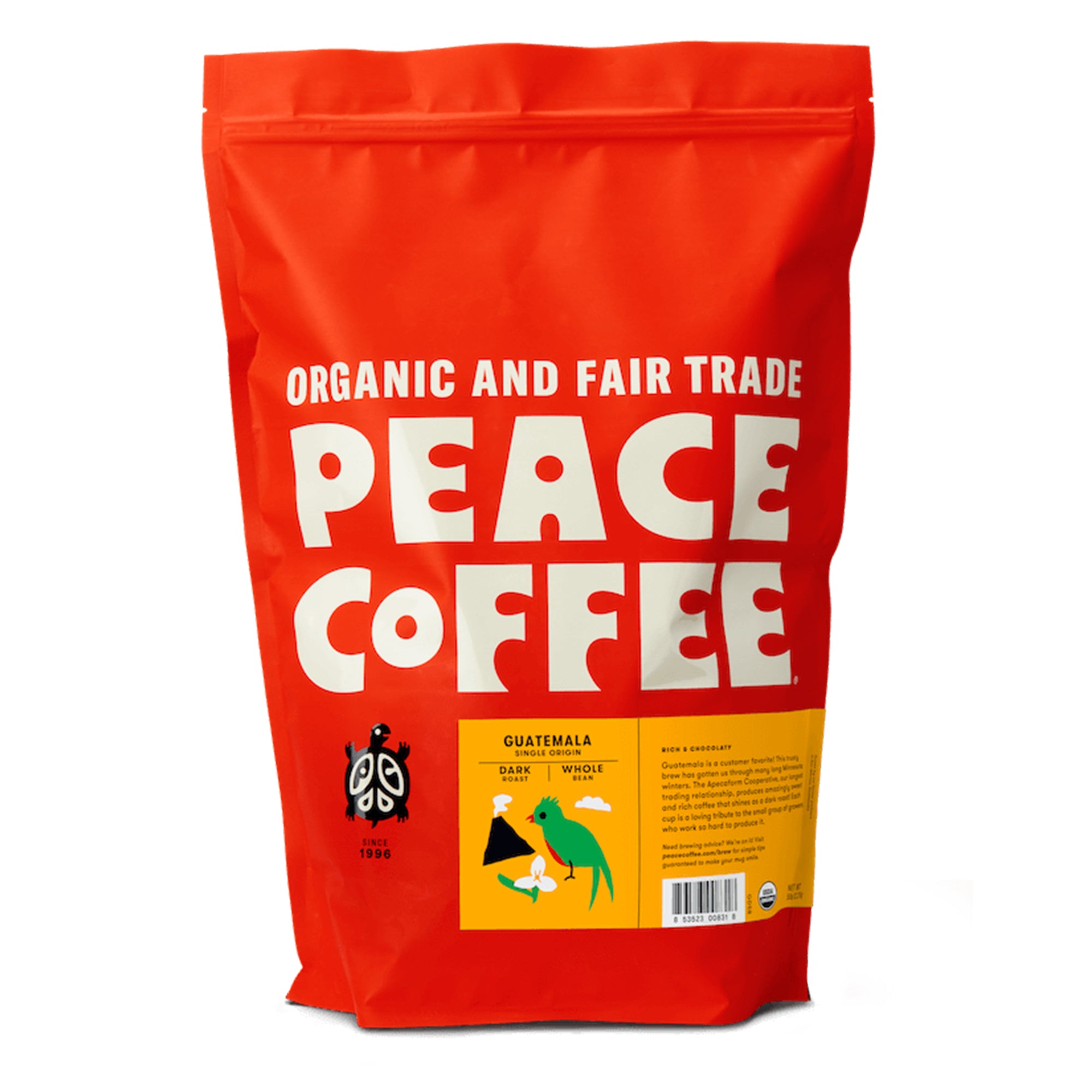 Peace Coffee Guatemala Coffee - Whole Bean