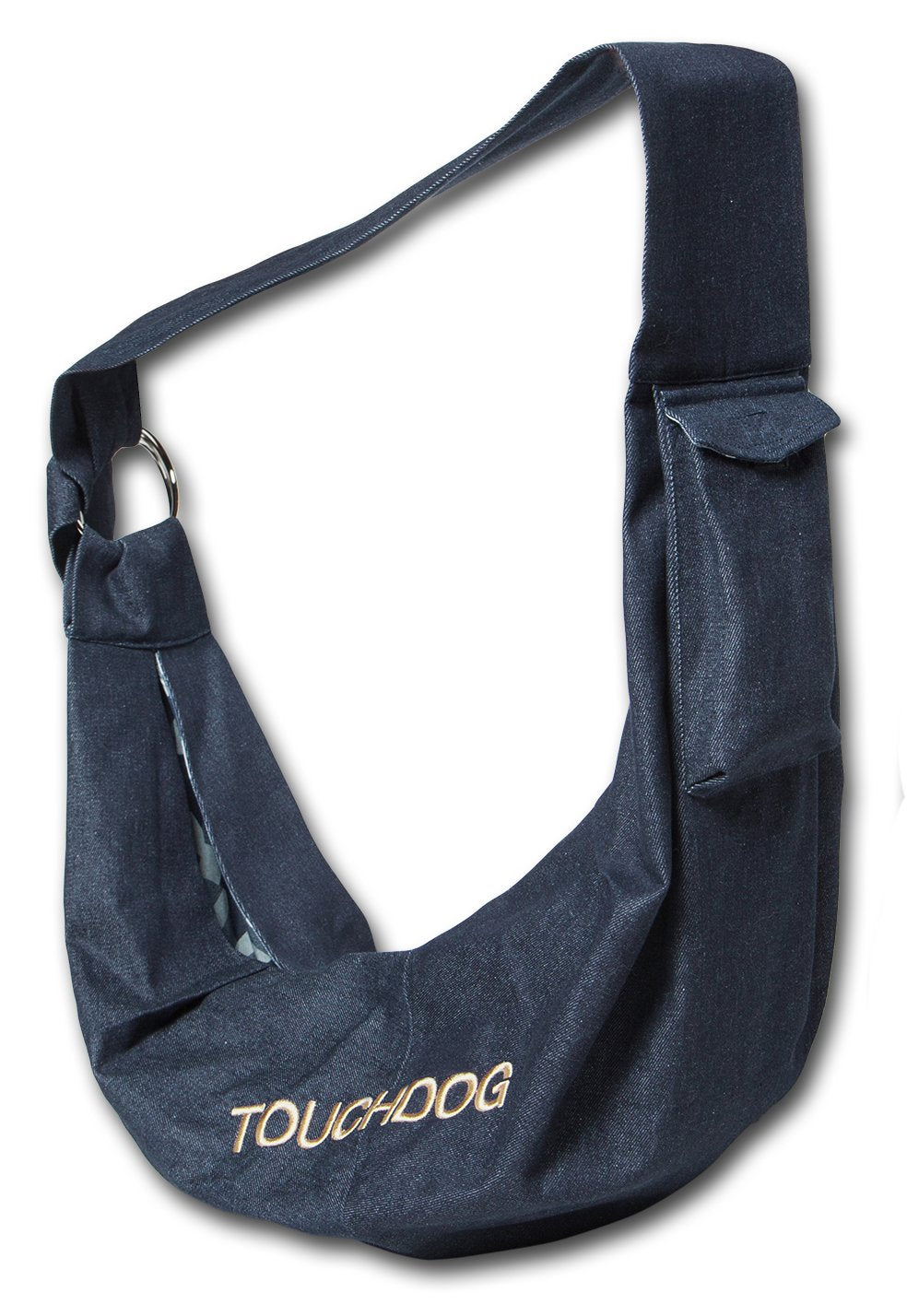 Touchdog® Paw-Ease Travel Sling Pet Carrier - One Size - Navy