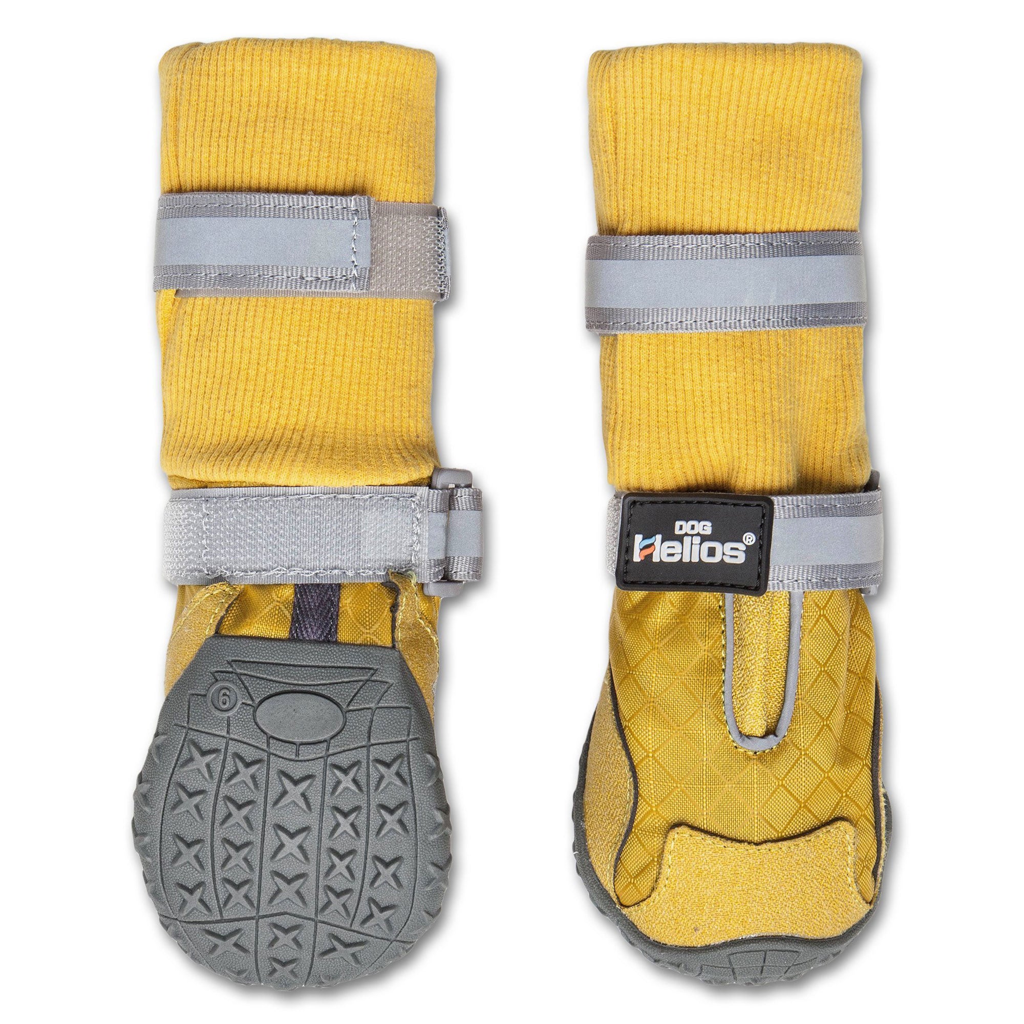 Dog Helios® Traverse High-Ankle Dog Boots - Yellow - X-Small