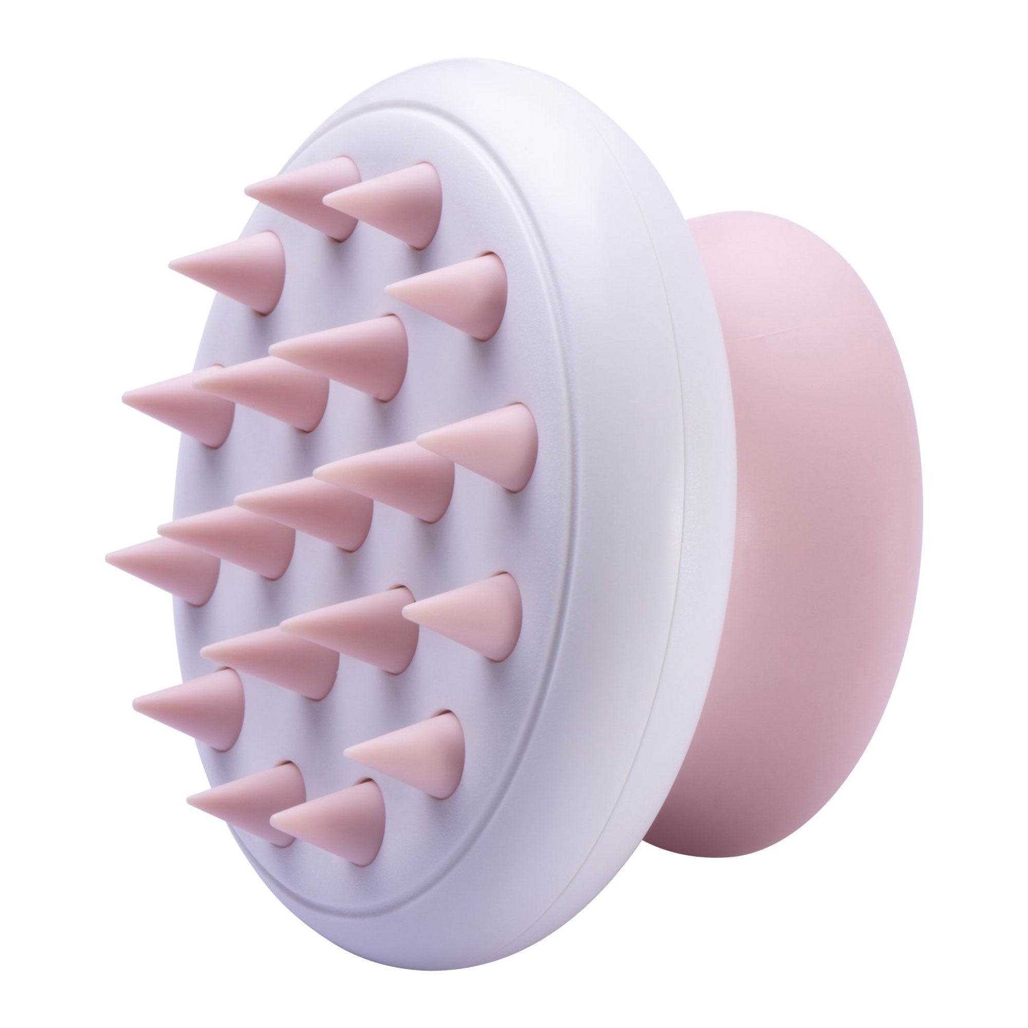 Pet Life® Scwubba Handheld Grooming Comb - Pink