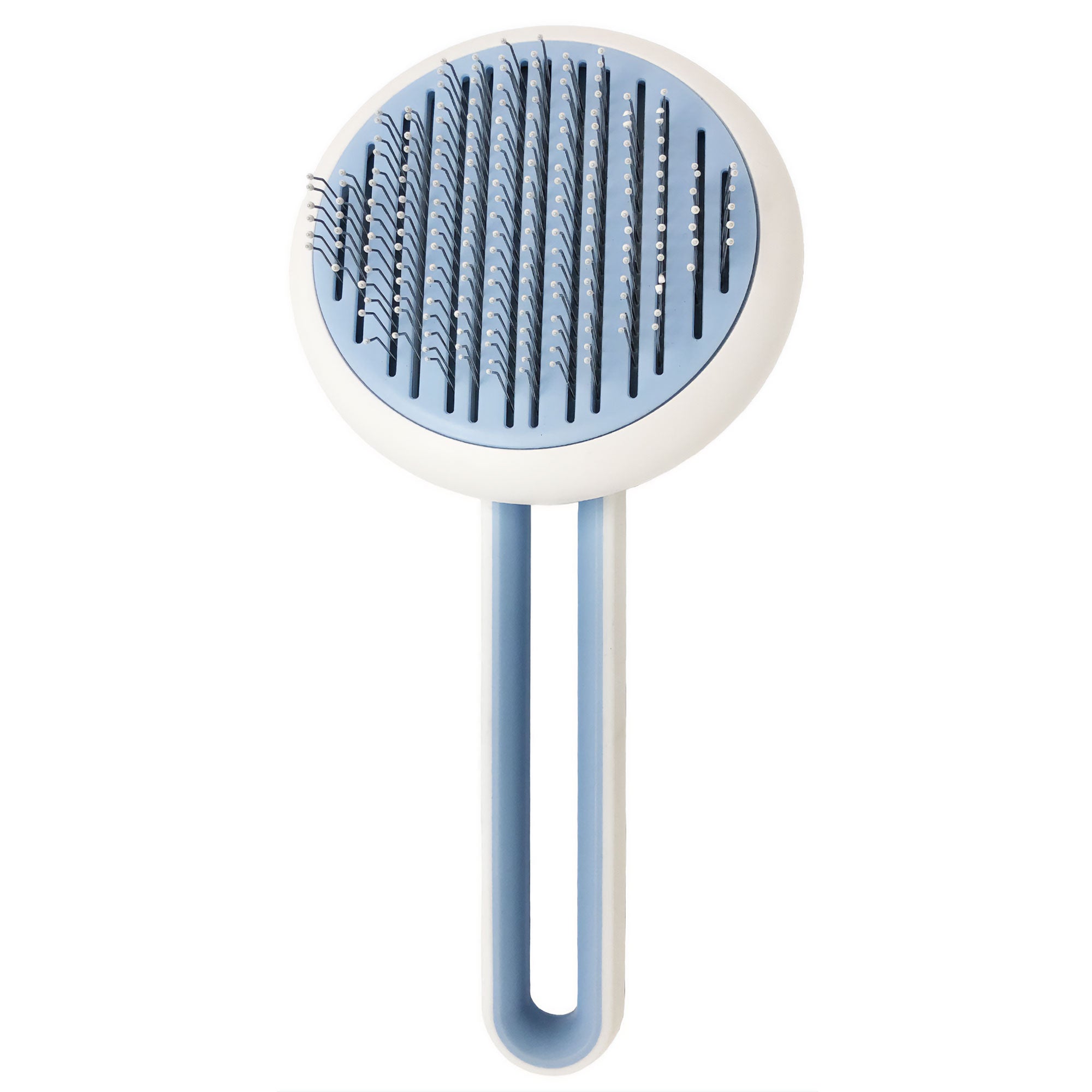 Pet Life® Concepto Modern Bristle Comb - Blue