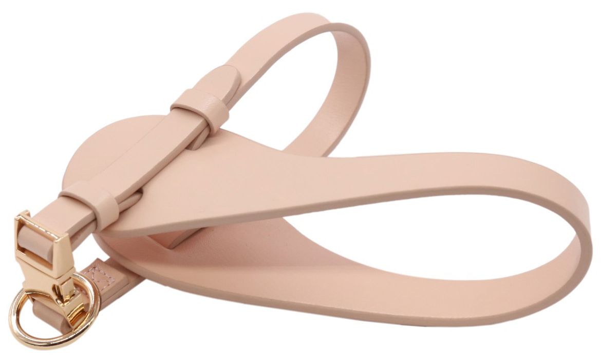 Pet Life ® 'Ever-Craft' Boutique Series Adjustable Designer Leather Dog Harness - Small - Pink