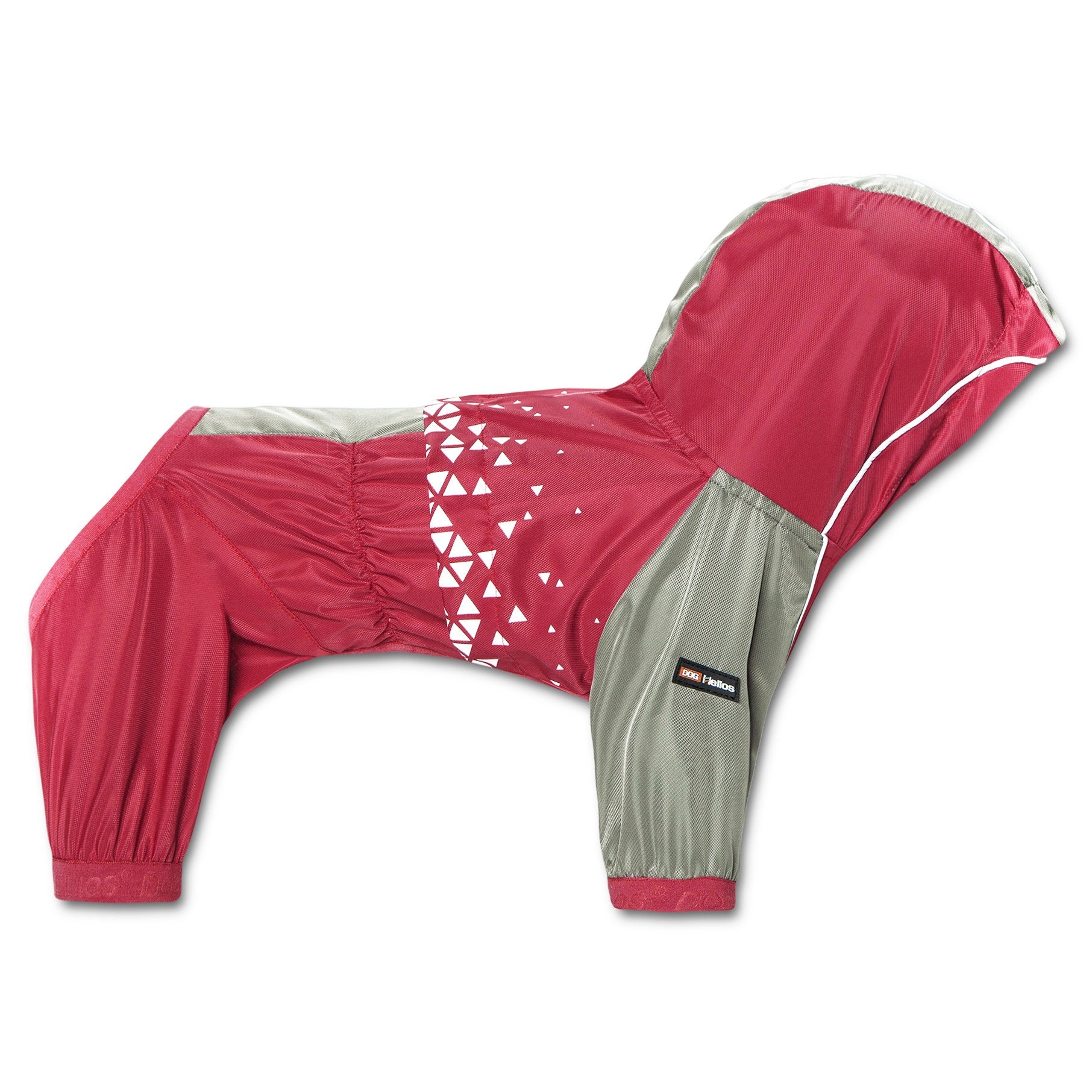 Dog Helios® 'Vortex' Windbreaker Jacket - Red - Medium