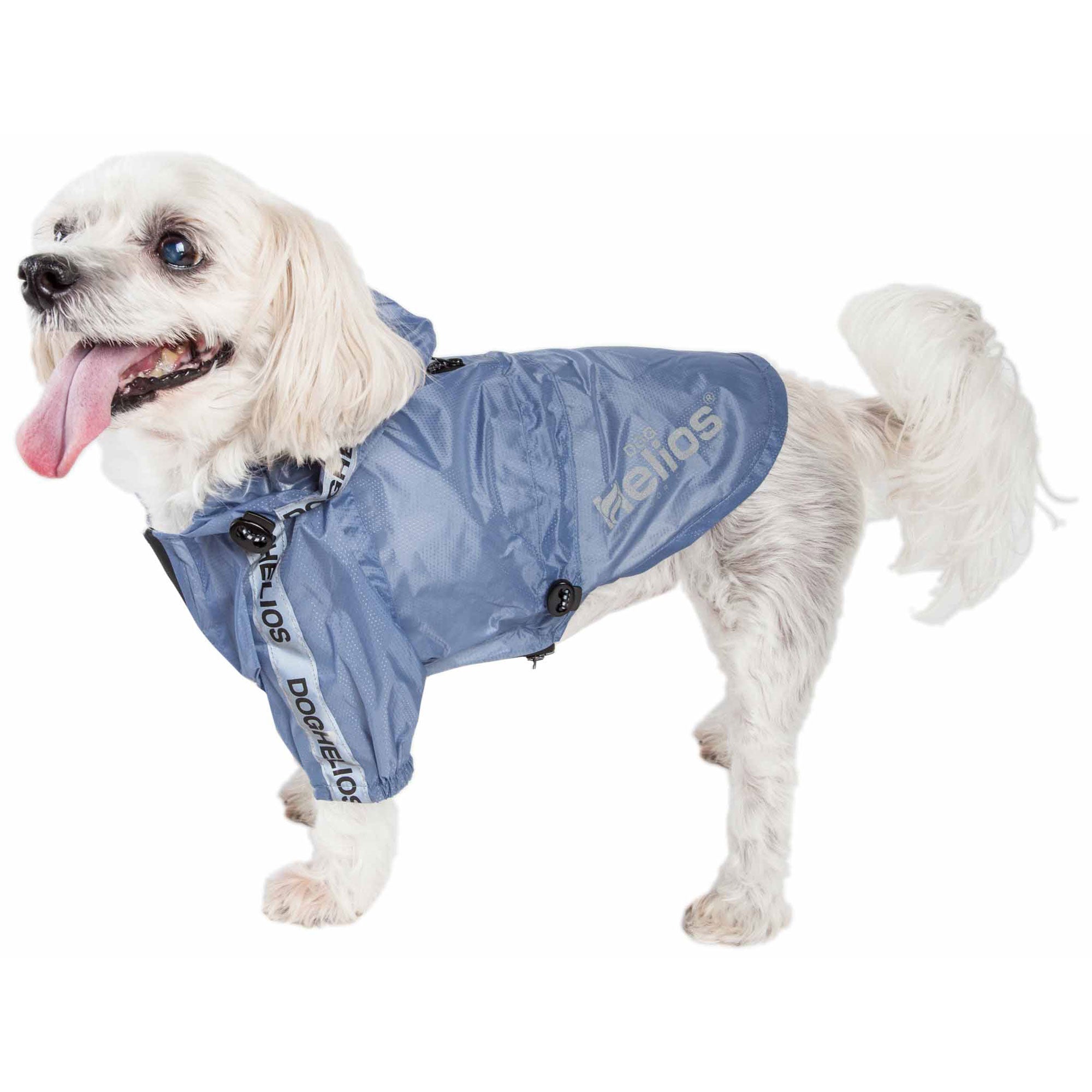 Dog Helios® Torrential Shield Dog Raincoat - Royal Blue - Medium