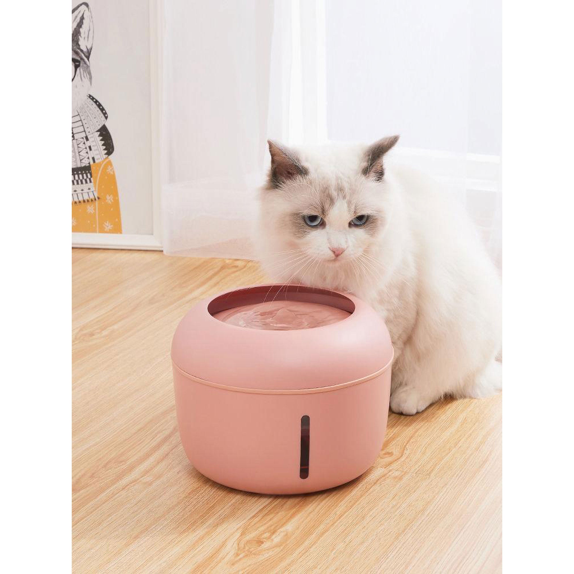 Pet Life® Moda-Pure Dog & Cat Fountain - Pink
