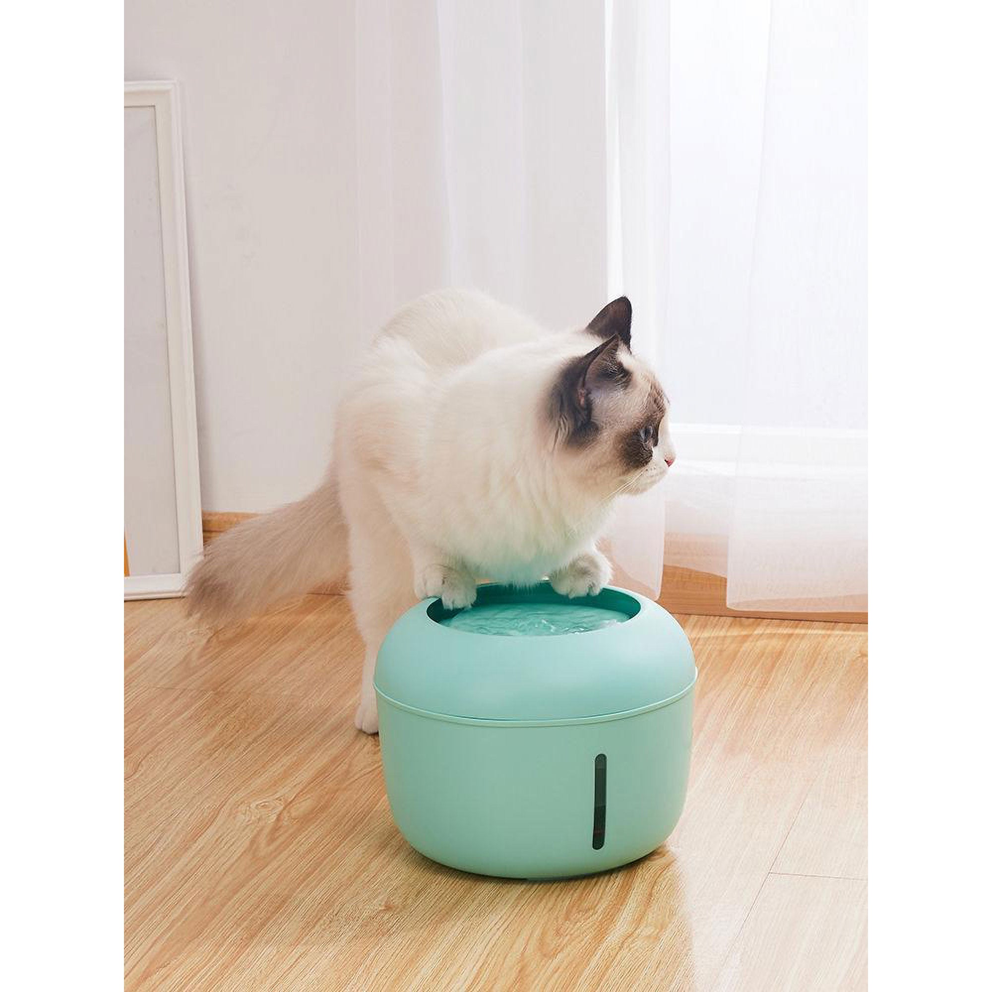 Pet Life® Moda-Pure Dog & Cat Fountain - Green