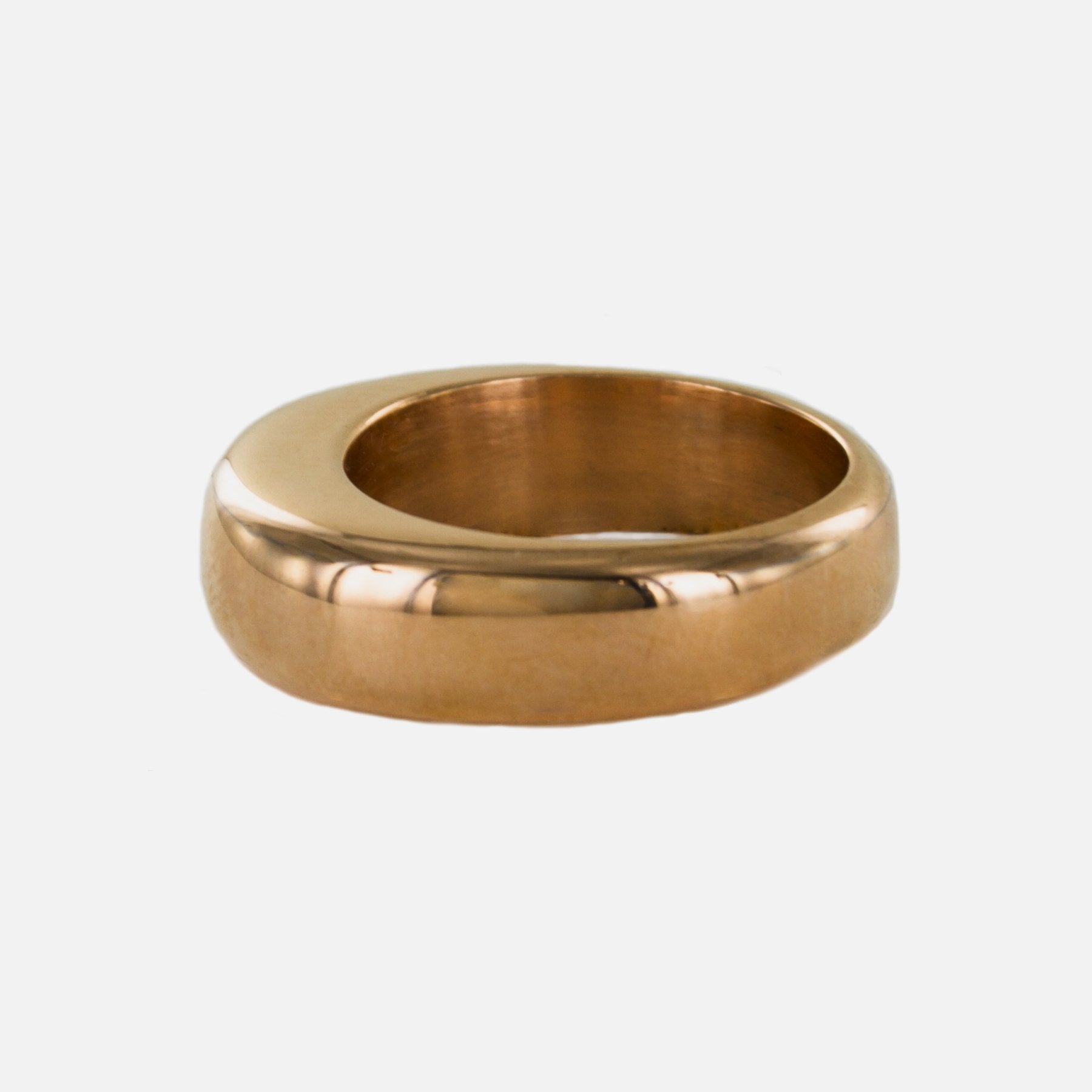 Hollow Copper Ring - 9