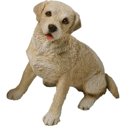 Sandicast Yellow Labrador Retriever Dog Sculpture