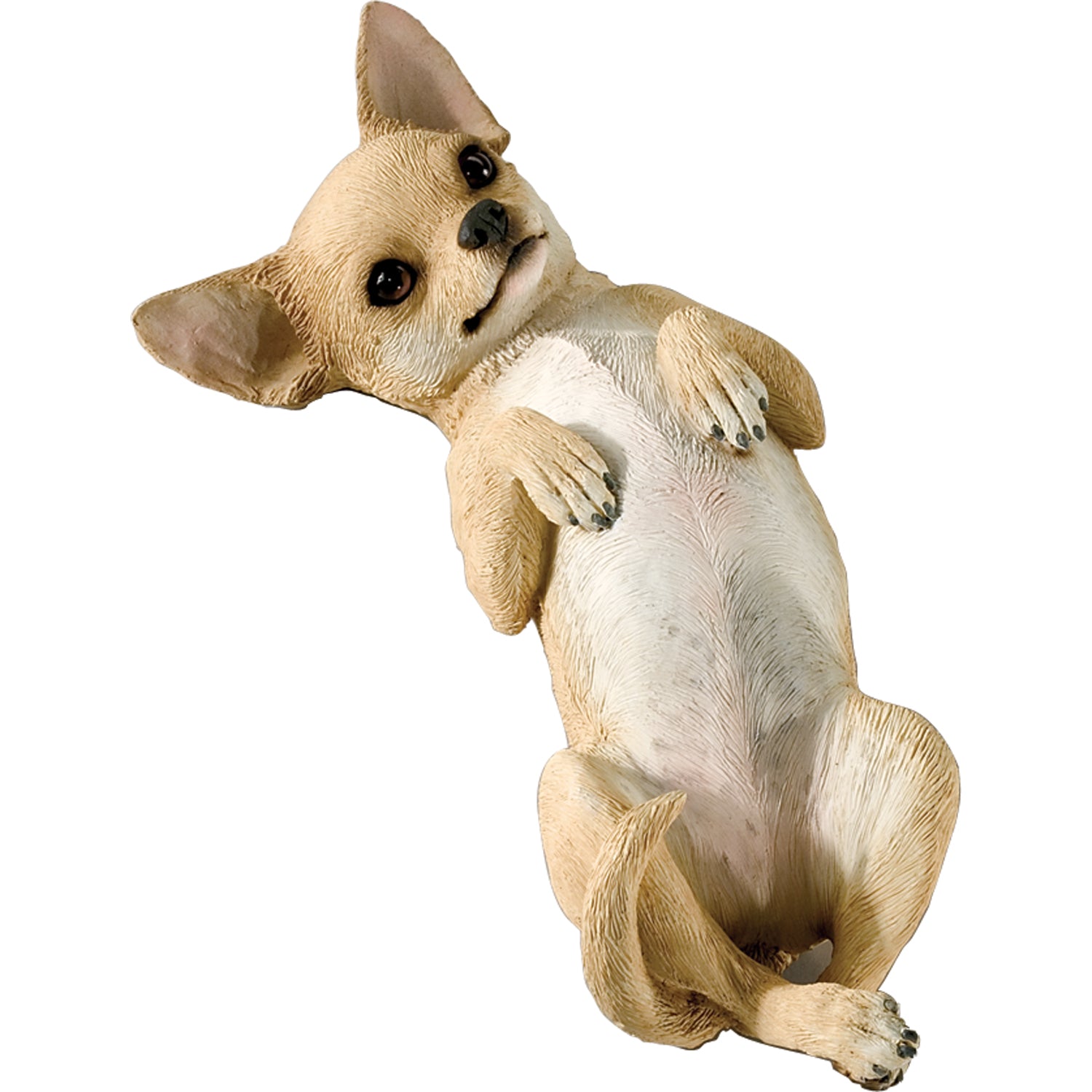 Sandicast Tan Chihuahua Dog Sculpture