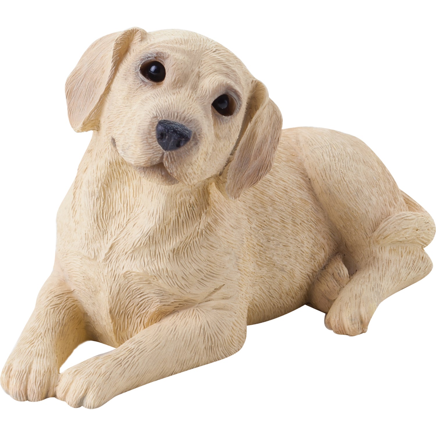 Sandicast Sitting Yellow Labrador Retriever Sculpture