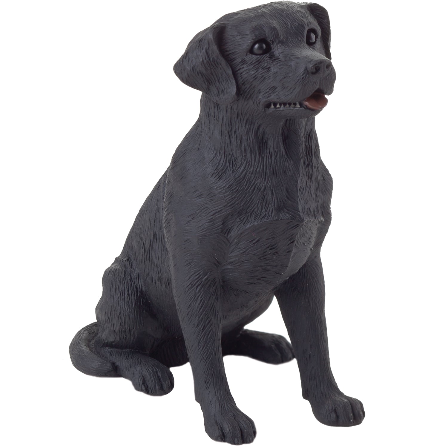 Sandicast Black Labrador Retriever Dog Sculpture