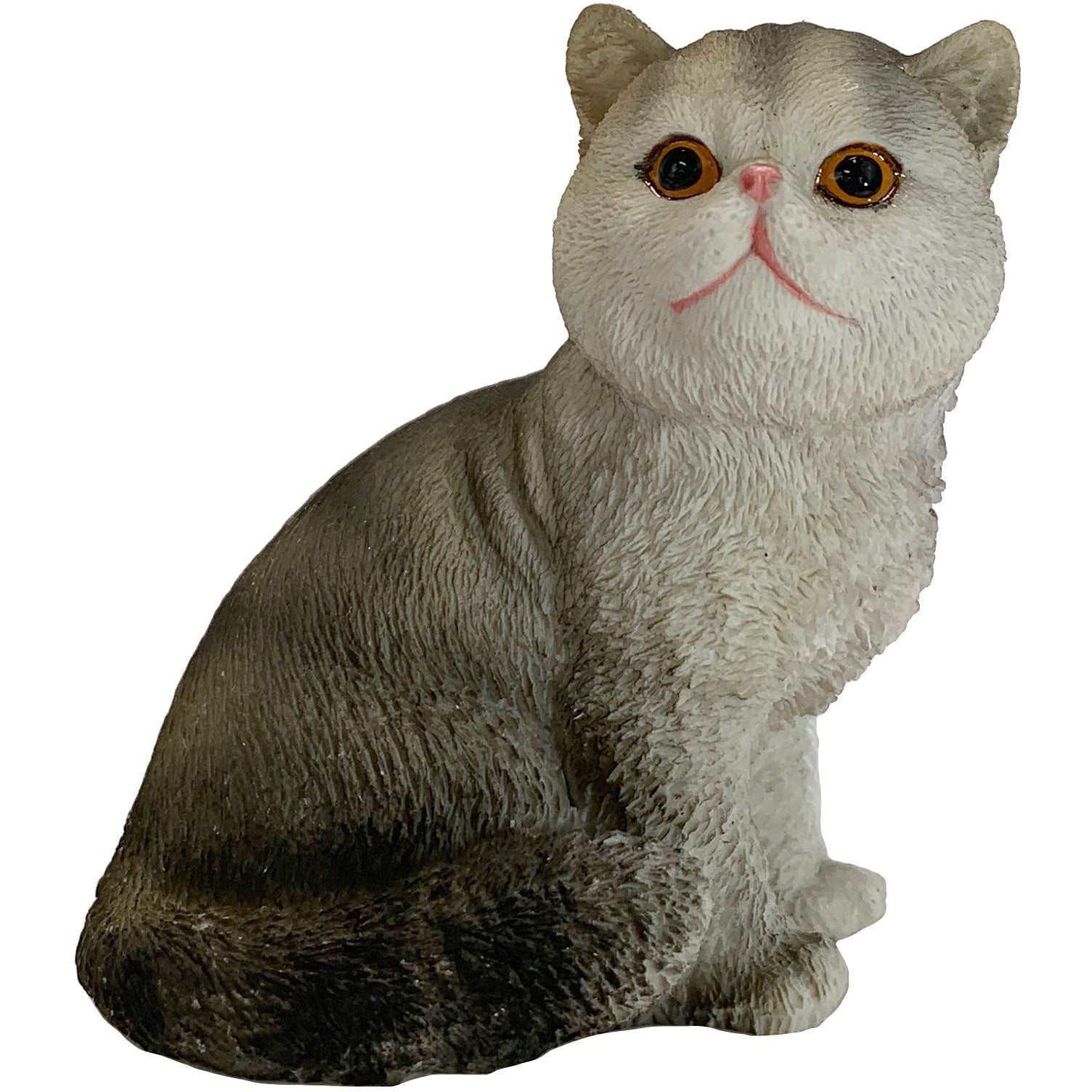 Sandicast Calico Exotic Shorthair Cat Sculpture