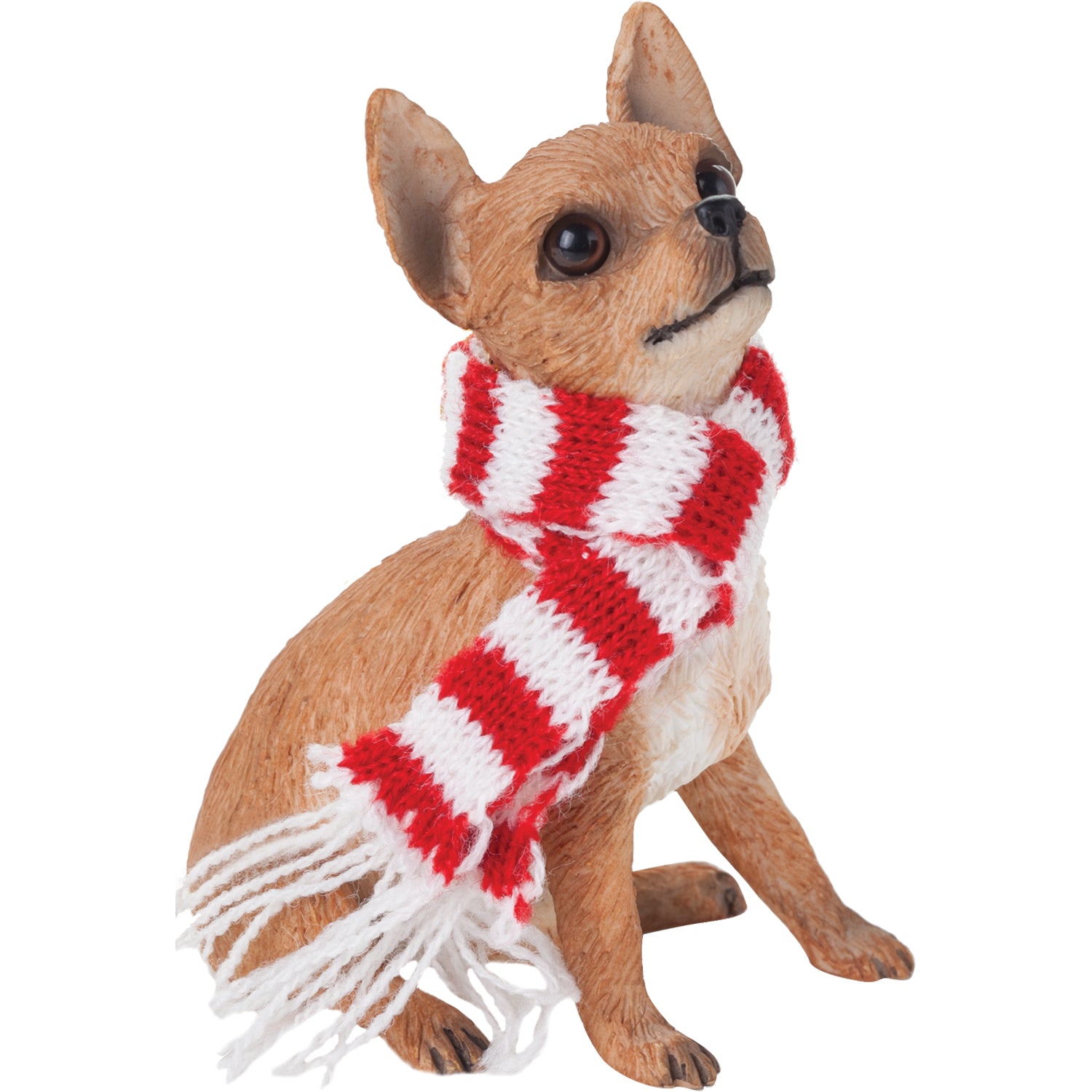 Sandicast Tan Chihuahua Christmas Ornament