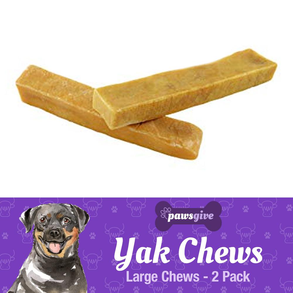 PawsGive Yak Chews For Dogs , All Natural Golden Yak Milk Dog Chews