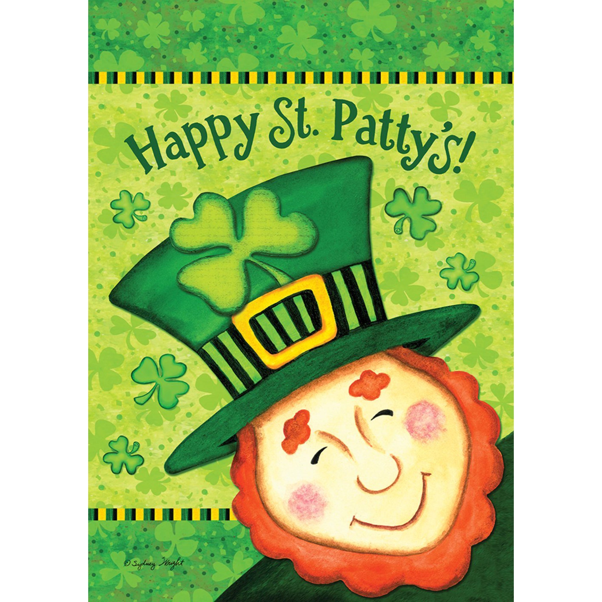 Toland Happy St Patty's Garden Flag