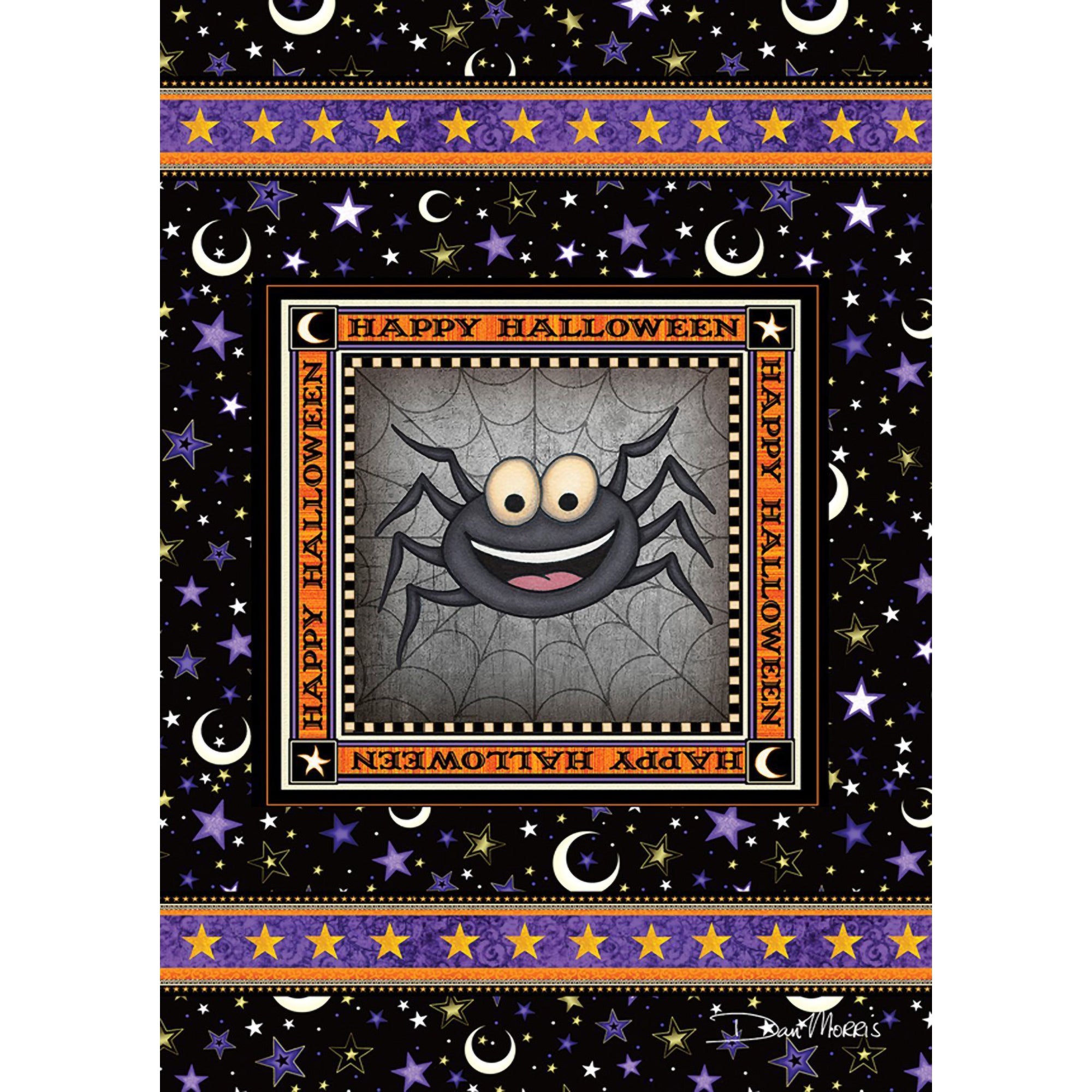 Toland Celestial Spider Garden Flag