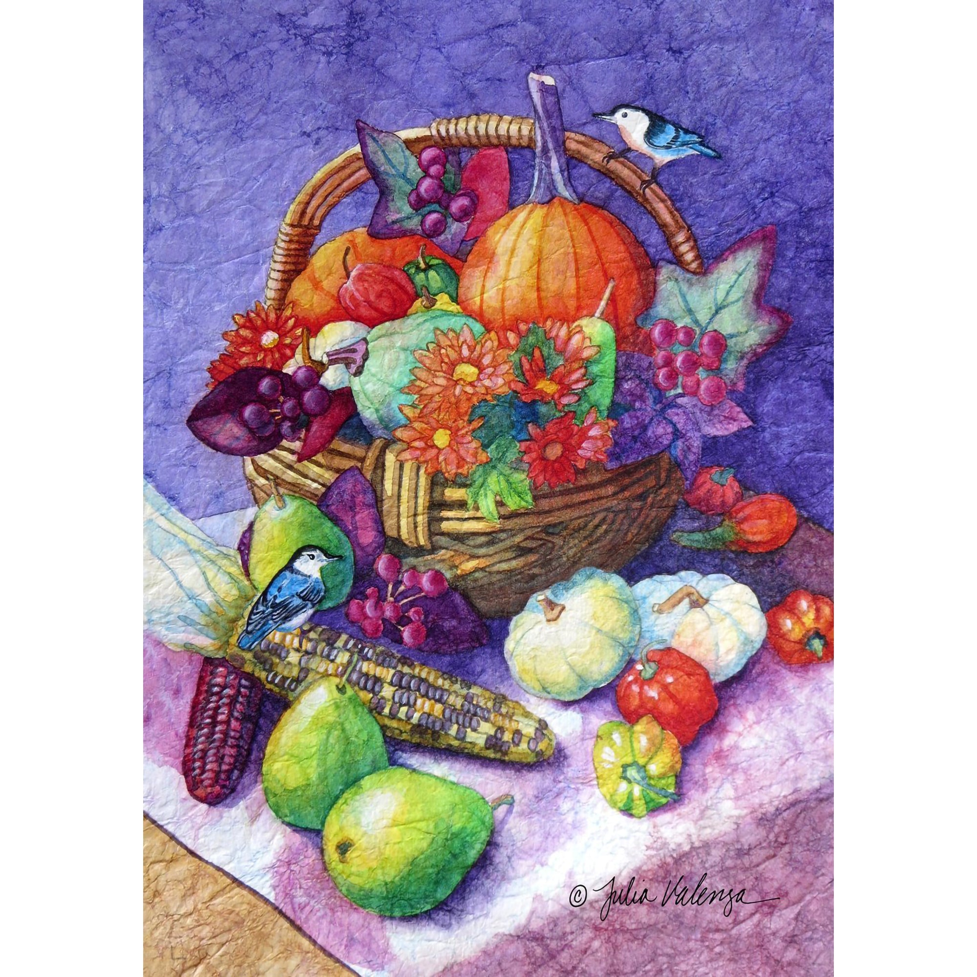 Bountiful Basket Garden Flag