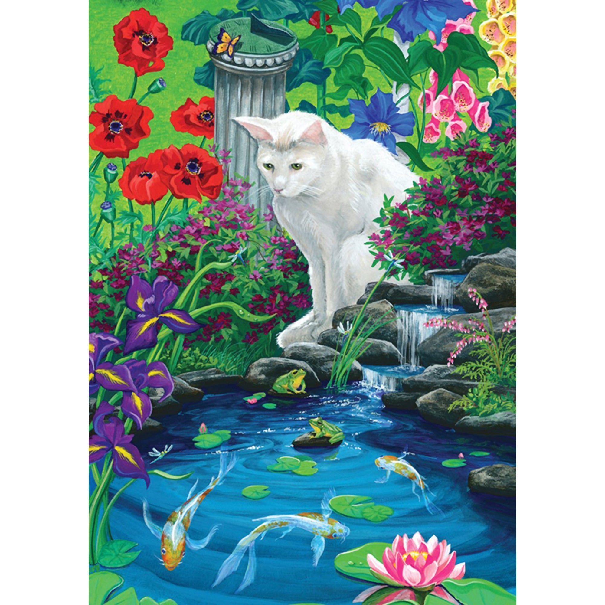 Toland Koi Pond Garden Flag