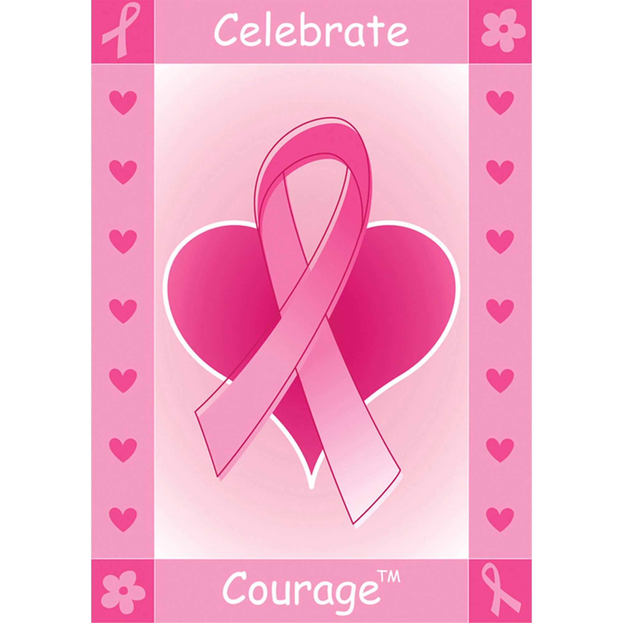 Celebrate Courage Toland Garden Flag