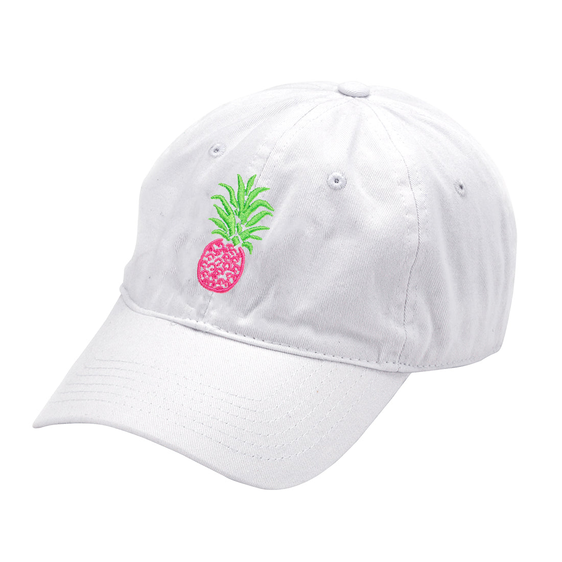 VIV&LOU Pineapple White Cap