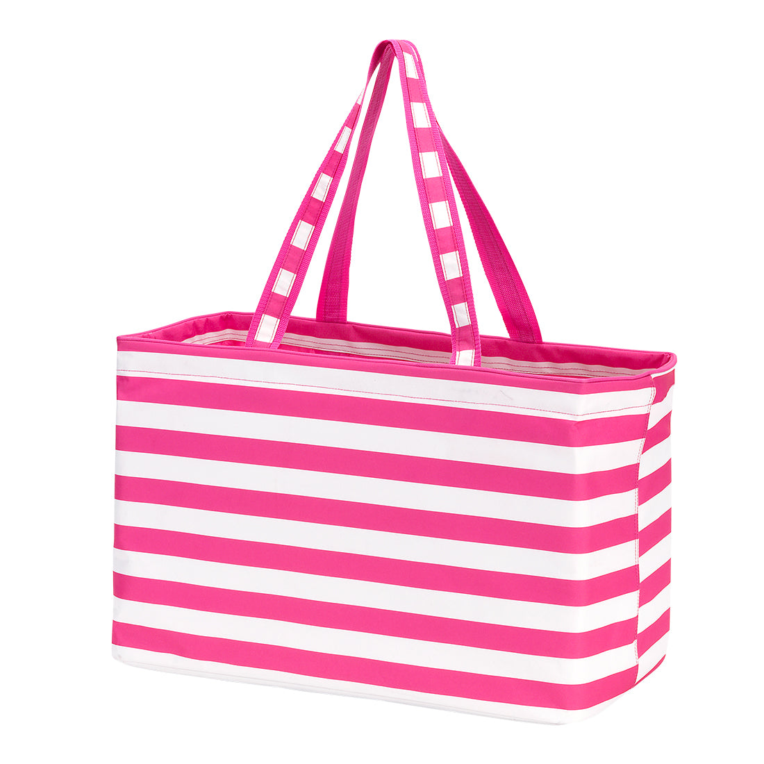 Viv&Lou Hot Pink Stripe Ultimate Tote