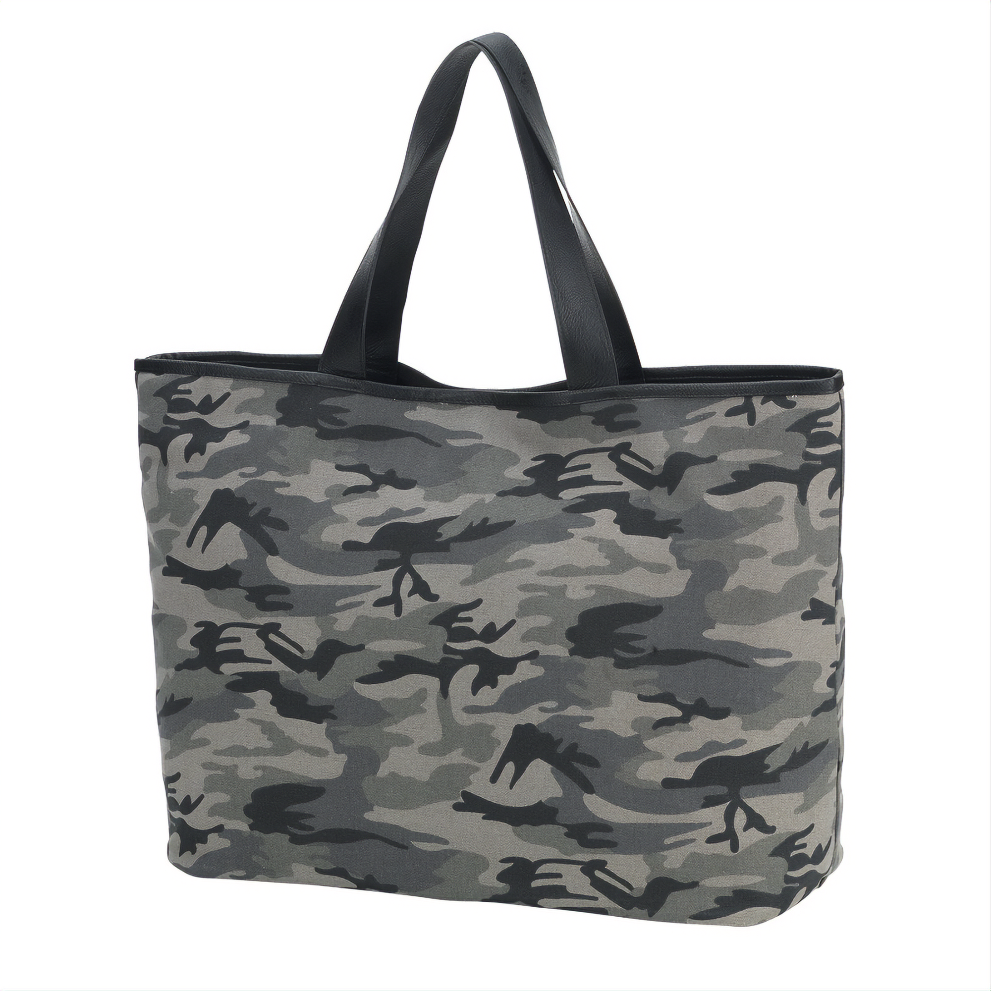 VIV&LOU Black Camo Ally Tote