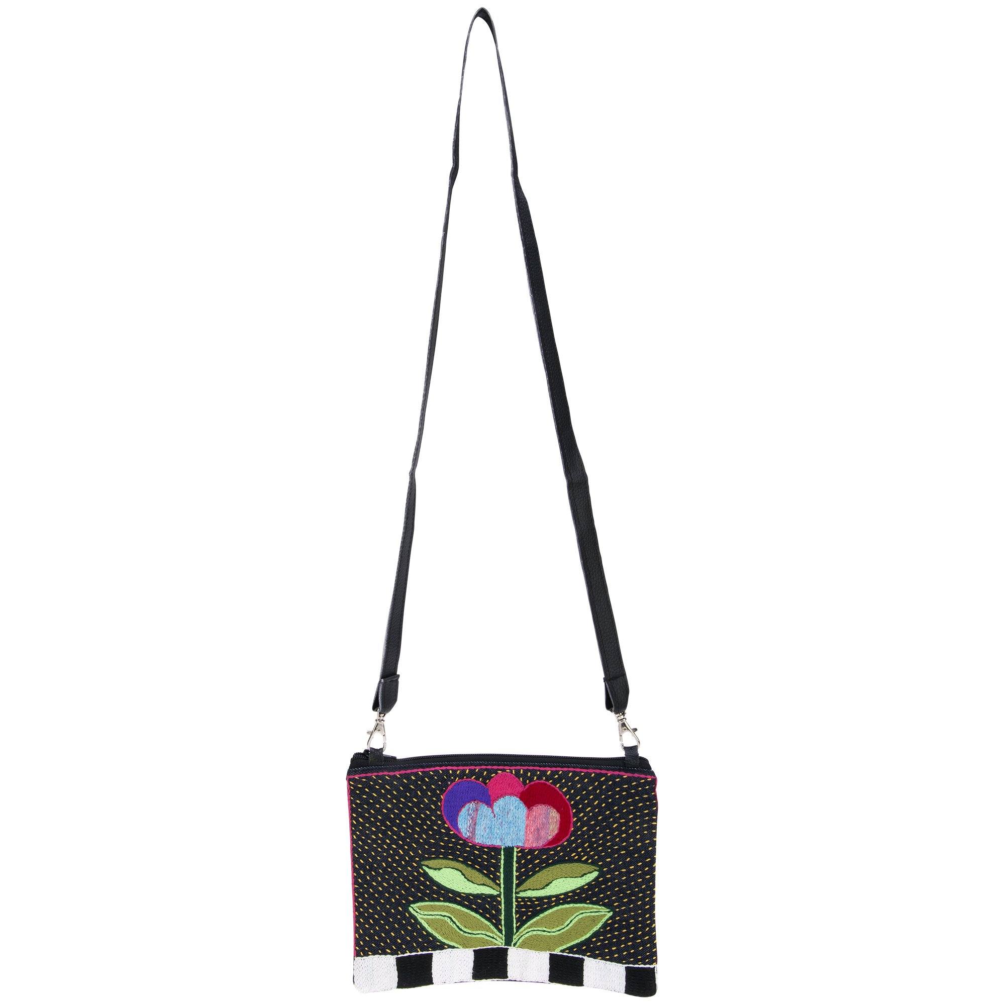 Amarasti Embroidered Sling Bag - Flower