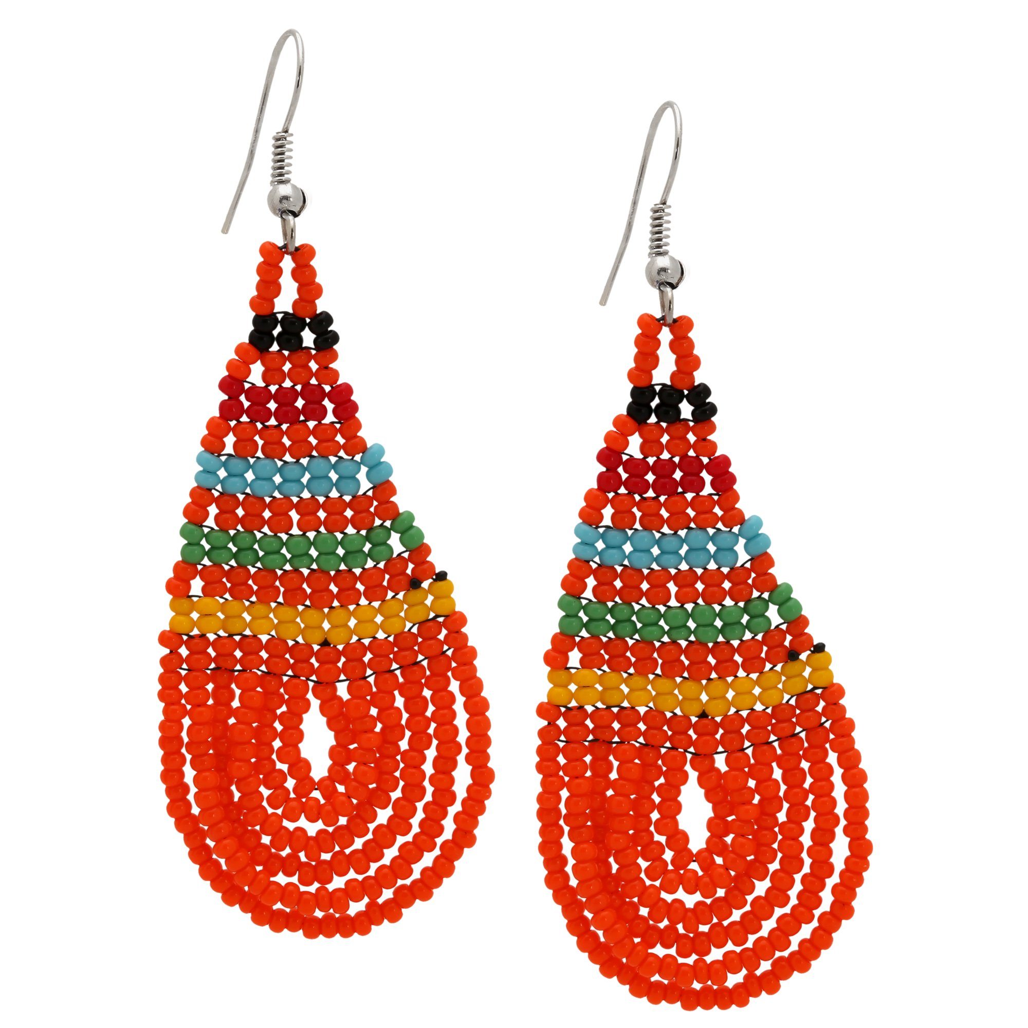 Be Bold South African Earrings - Orange