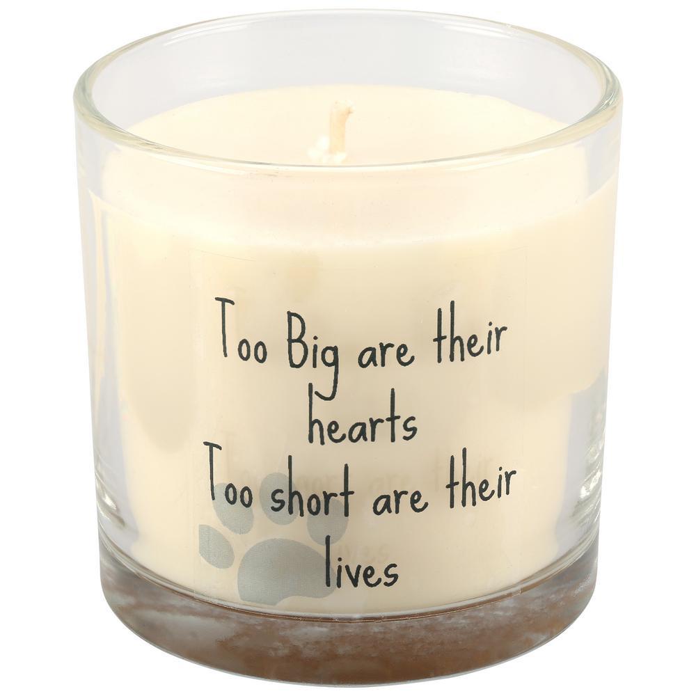 Big Hearts Pet Memorial Candle The Animal Rescue Site