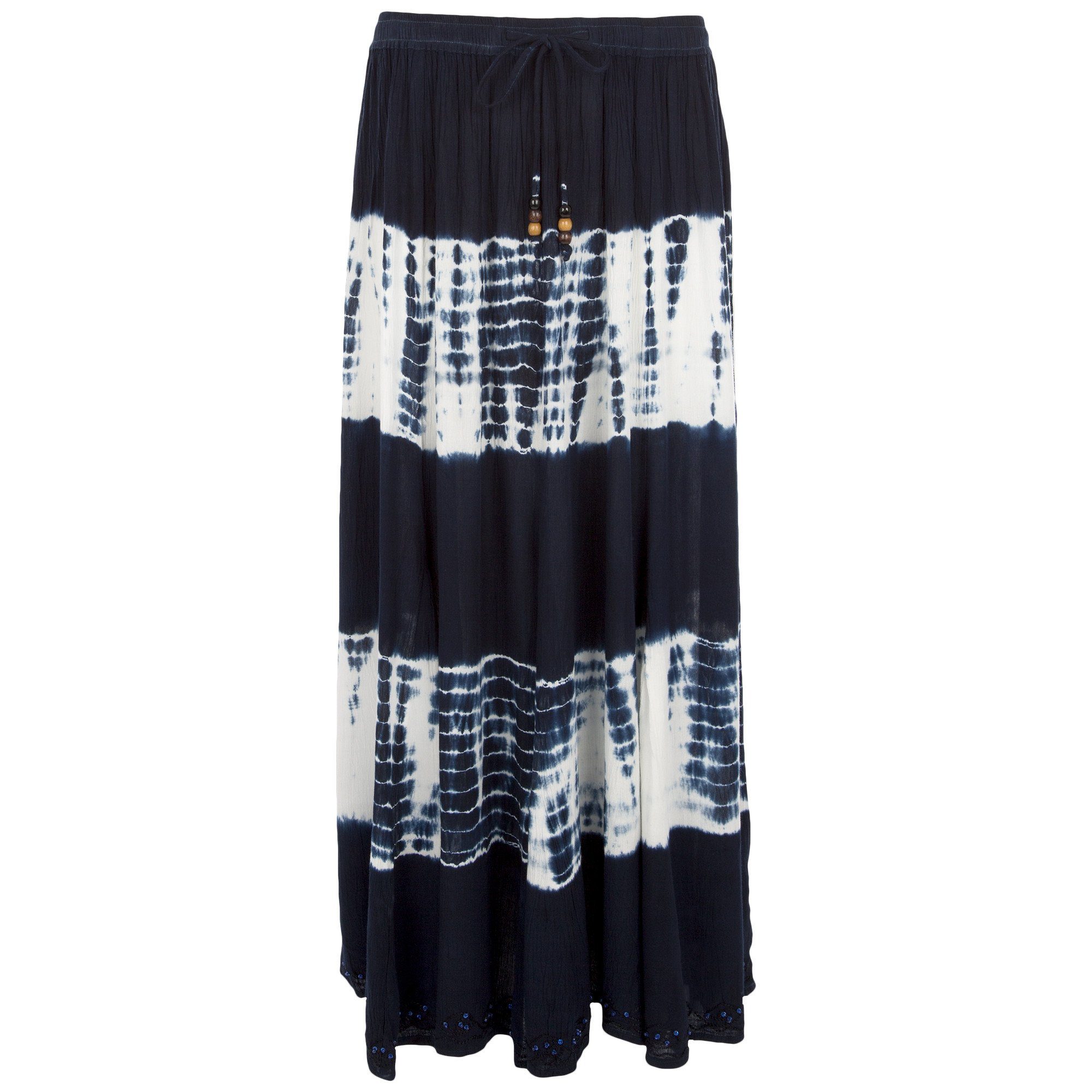 Blue Waves Maxi Skirt | GreaterGood