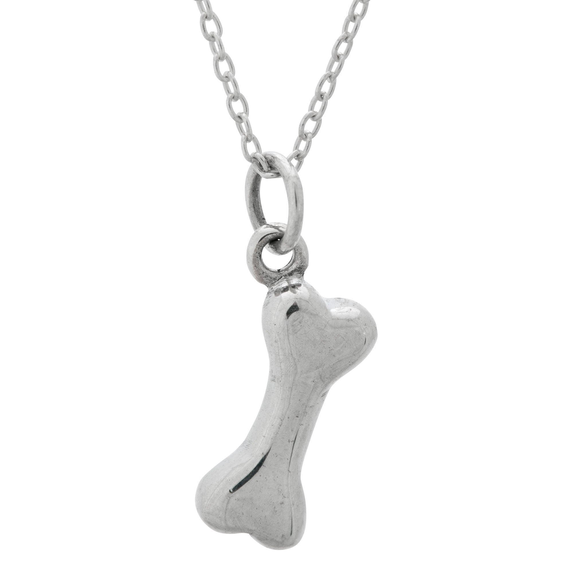 Bones Rule Necklace - With Sterling Silver Chain
