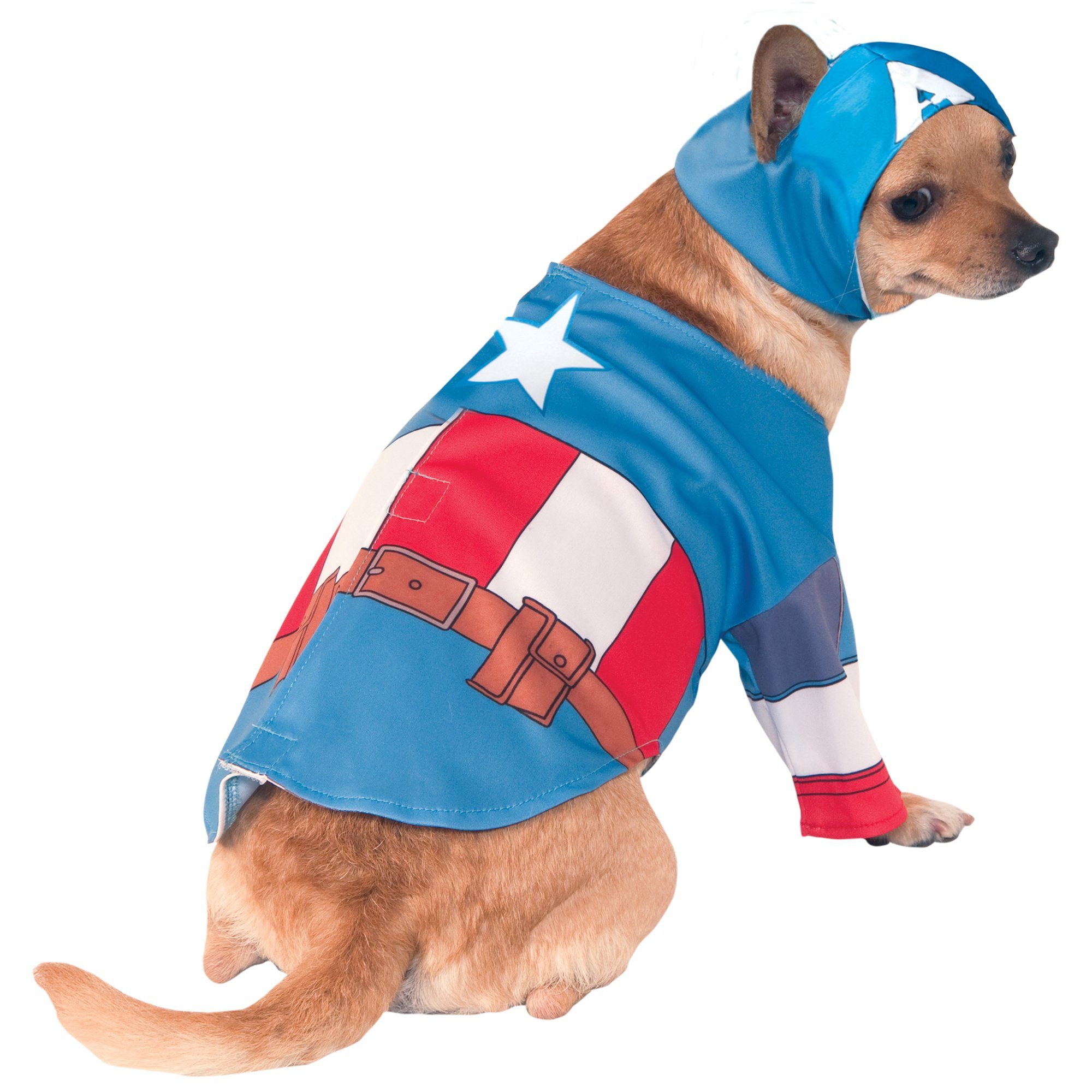 Captain America Pet Costume - S