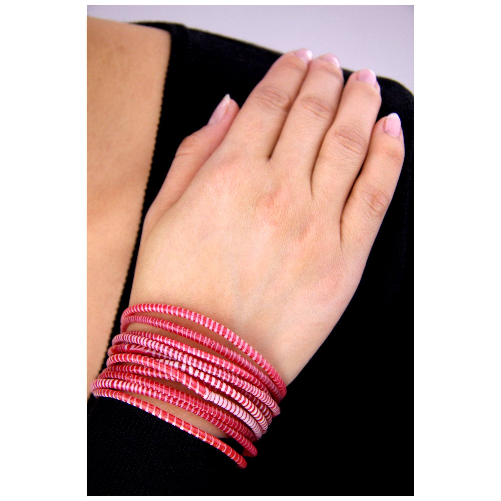 Colors Of Mali Recycled Bracelet - Red