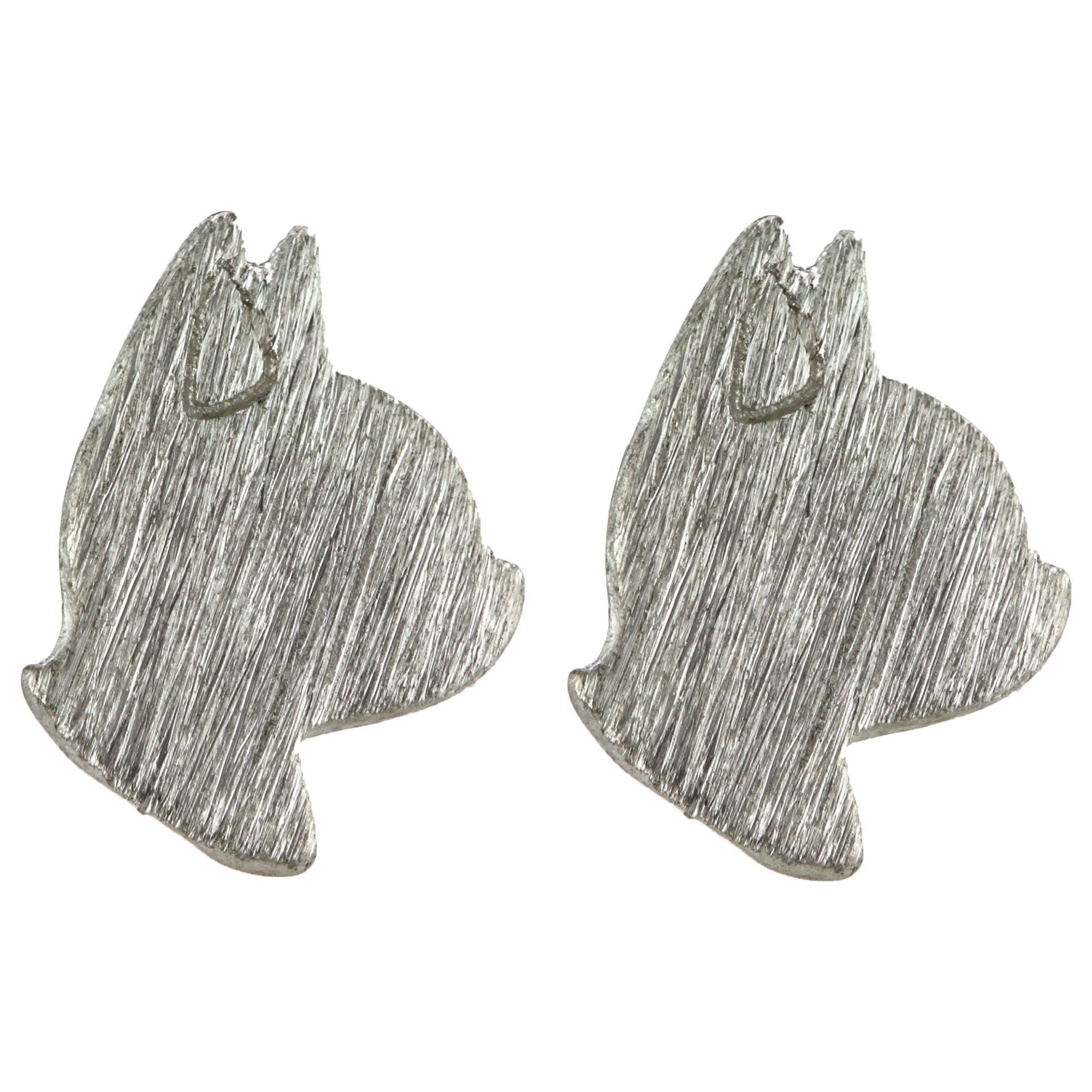 Dainty Kitty Cat Earrings - Set Of 2